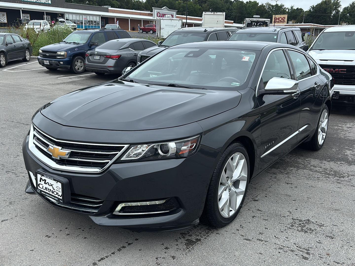 Ashen Gray Metallic 2015 Chevrolet Impala Sedan Front-Wheel Drive 6-Speed Automatic
