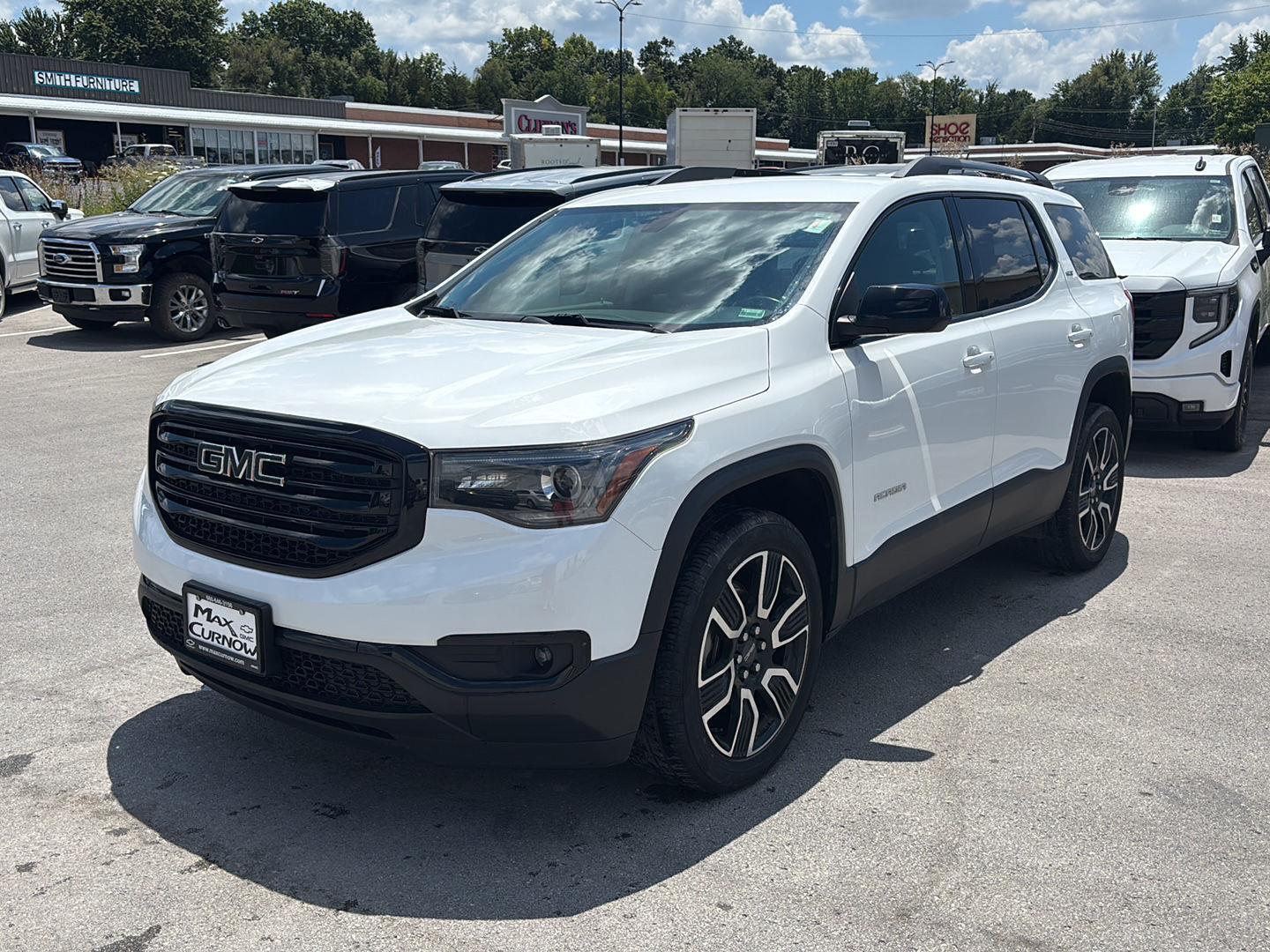 Summit White 2019 GMC Acadia SUV / Crossover Front-Wheel Drive 6-Speed Automatic