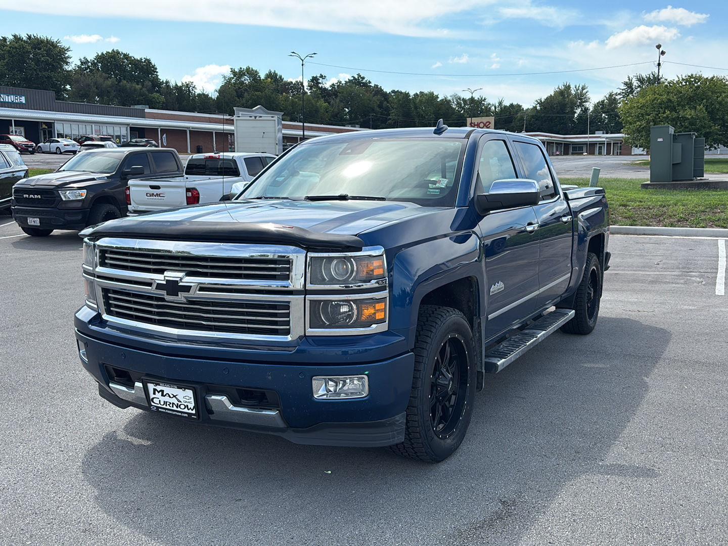 Deep Ocean Blue Metallic 2015 Chevrolet Silverado 1500 Pickup Truck Four-Wheel Drive 6-Speed Automatic