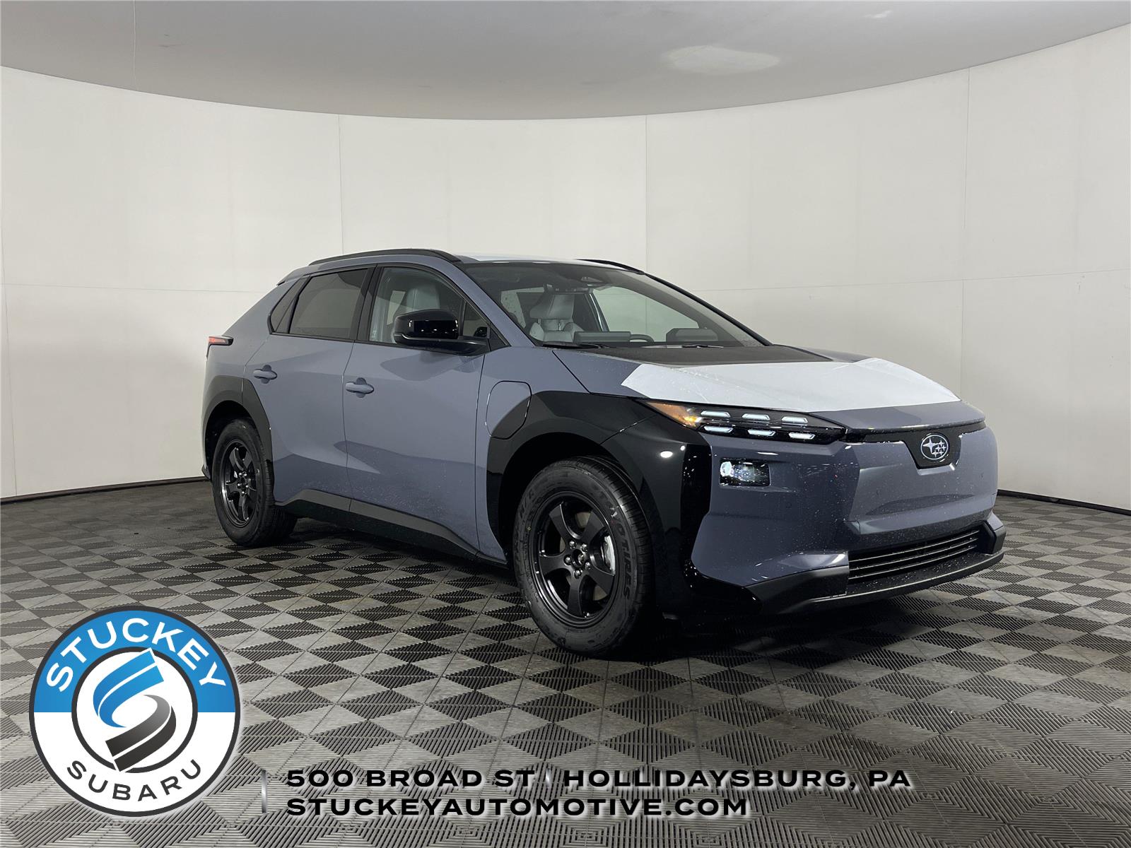 Harbor Mist Gray Pearl 2026 Subaru Solterra Premium AWD SUV / Crossover All-Wheel Drive Automatic