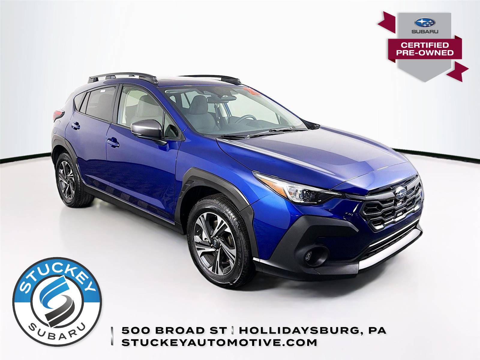 Sapphire Blue Pearl 2025 Subaru Crosstrek Premium AWD SUV / Crossover All-Wheel Drive Continuously Variable Transmission