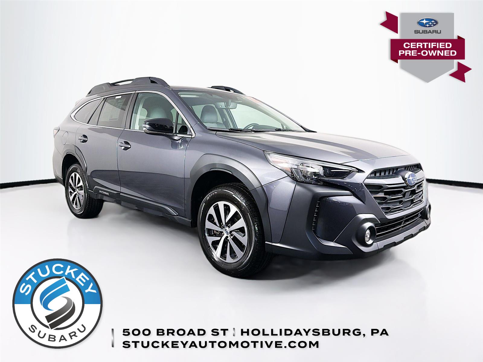 Magnetite Gray Metallic 2025 Subaru Outback Premium AWD SUV / Crossover All-Wheel Drive Continuously Variable Transmission