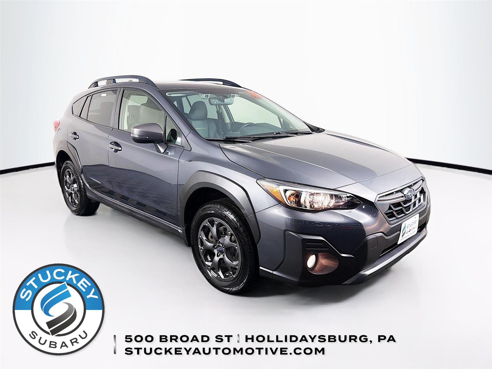 Magnetite Gray Metallic 2021 Subaru Crosstrek Sport AWD SUV / Crossover All-Wheel Drive Continuously Variable Transmission