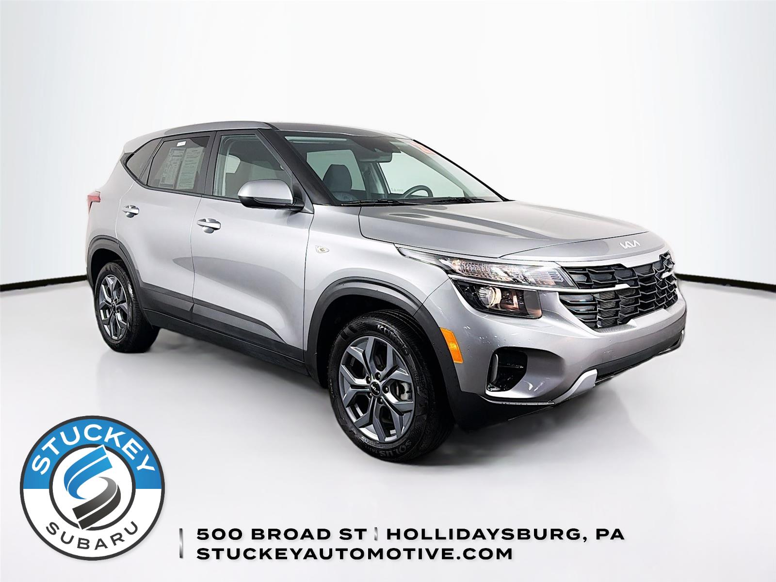 Steel Gray 2025 Kia Seltos LX AWD SUV / Crossover All-Wheel Drive Continuously Variable Transmission