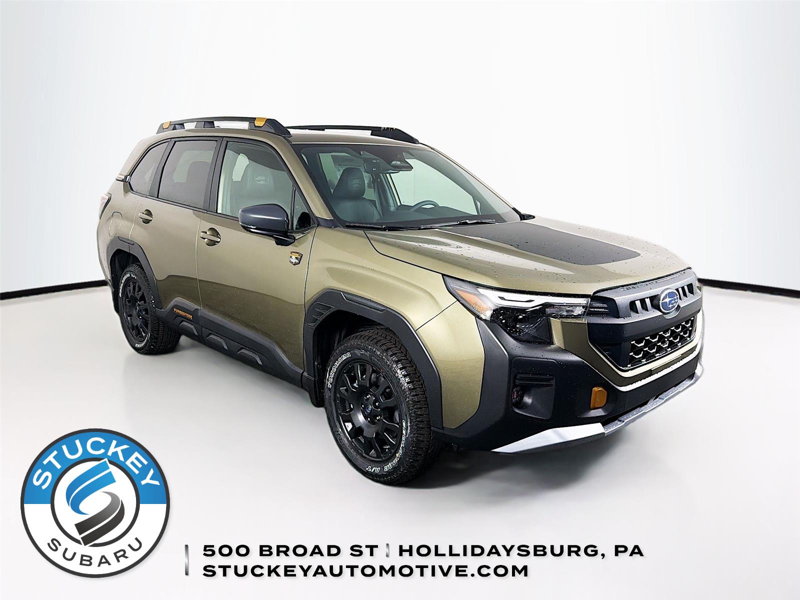 Autumn Green Metallic 2026 Subaru Forester Wilderness Crossover AWD SUV / Crossover All-Wheel Drive Continuously Variable Transmission
