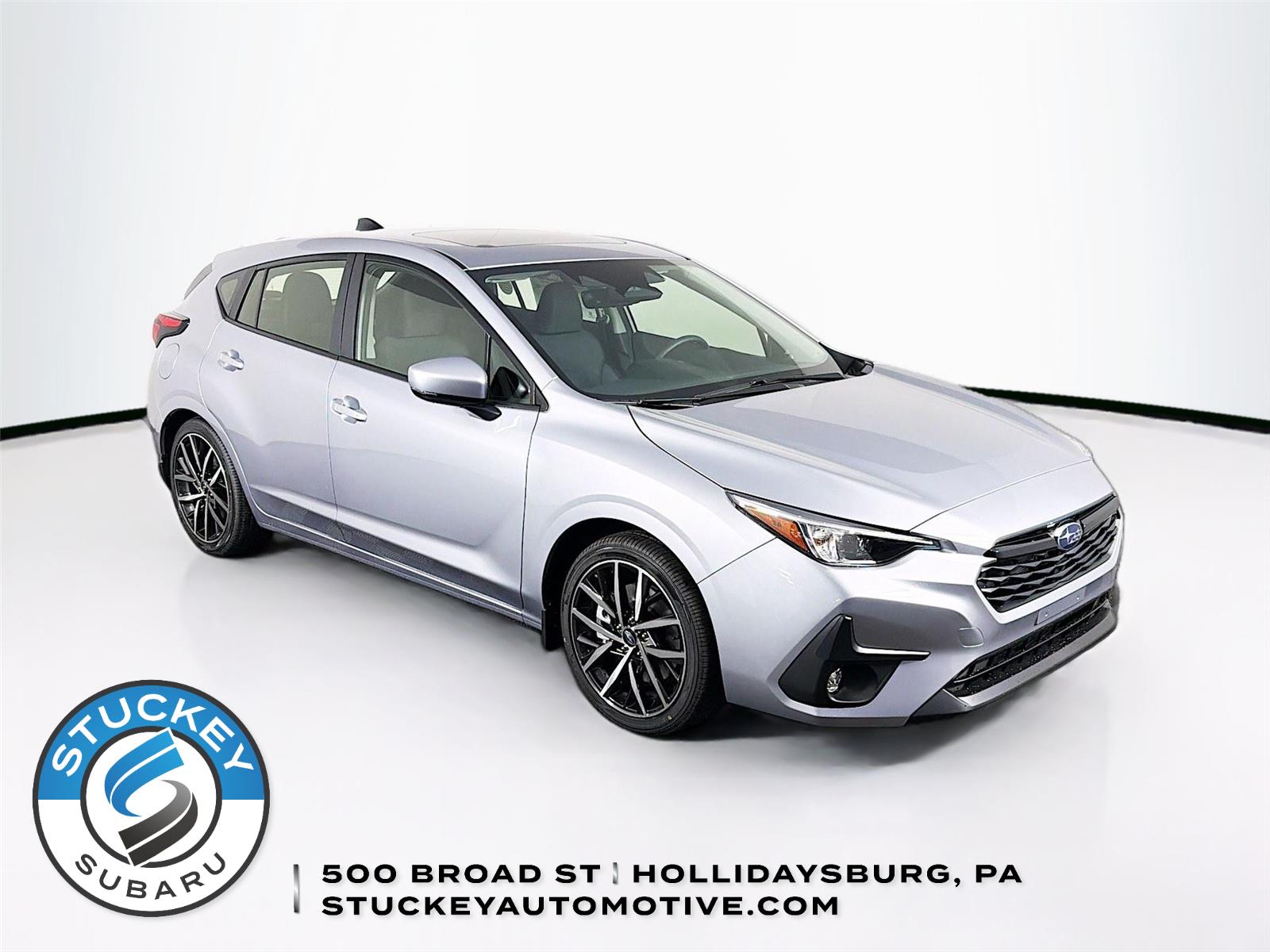 Ice Silver Metallic 2026 Subaru Impreza Sport AWD Wagon All-Wheel Drive Continuously Variable Transmission