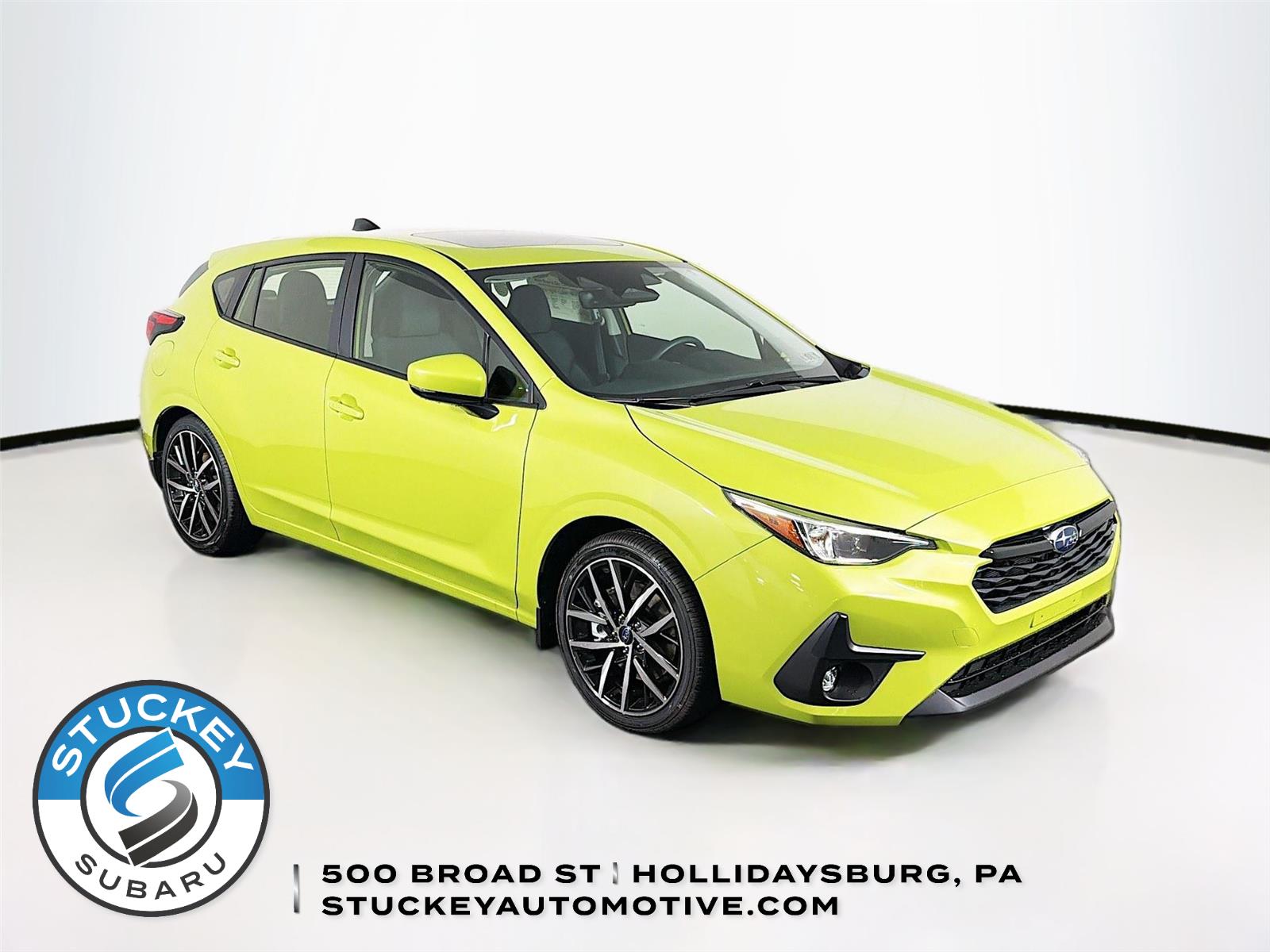 Citron Yellow Pearl 2026 Subaru Impreza Sport AWD Wagon All-Wheel Drive Continuously Variable Transmission