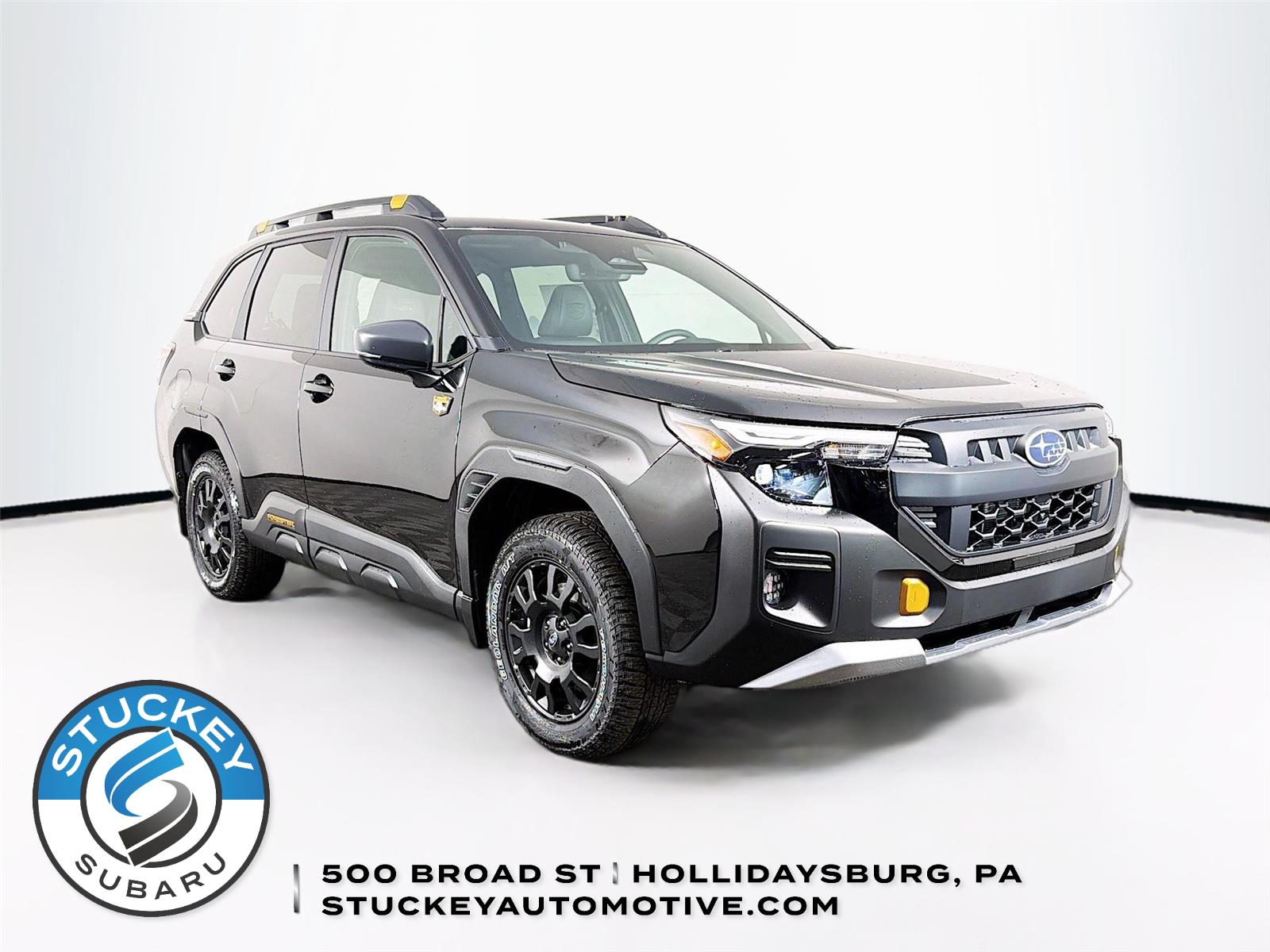 Crystal Black Silica 2026 Subaru Forester Wilderness Crossover AWD SUV / Crossover All-Wheel Drive Continuously Variable Transmission