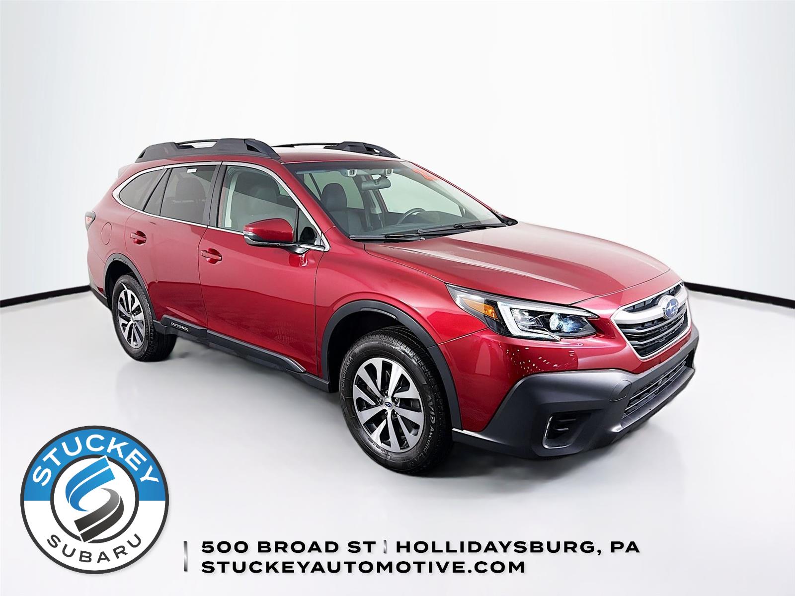 Crimson Red Pearl 2022 Subaru Outback Premium AWD SUV / Crossover All-Wheel Drive Continuously Variable Transmission