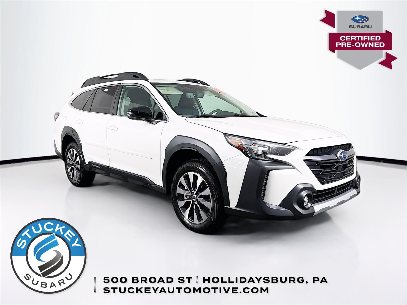 Crystal White Pearl 2025 Subaru Outback Limited AWD SUV / Crossover All-Wheel Drive Continuously Variable Transmission