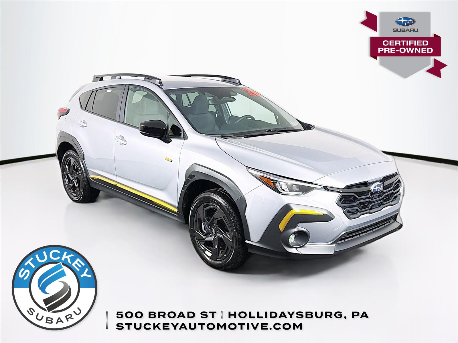 Ice Silver Metallic 2026 Subaru Crosstrek Sport AWD SUV / Crossover All-Wheel Drive Continuously Variable Transmission