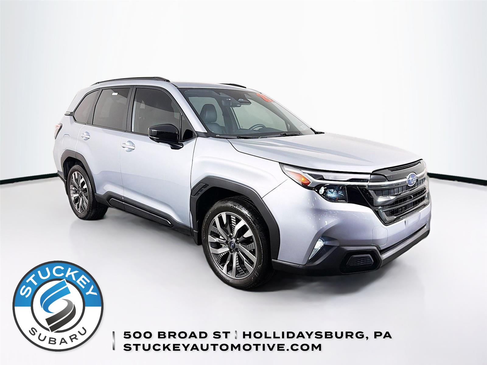 Ice Silver Metallic 2025 Subaru Forester Touring Crossover AWD SUV / Crossover All-Wheel Drive Continuously Variable Transmission