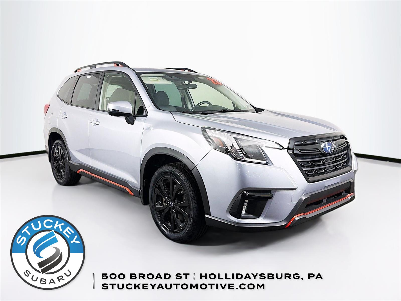 Ice Silver Metallic 2023 Subaru Forester Sport Crossover AWD SUV / Crossover All-Wheel Drive Continuously Variable Transmission