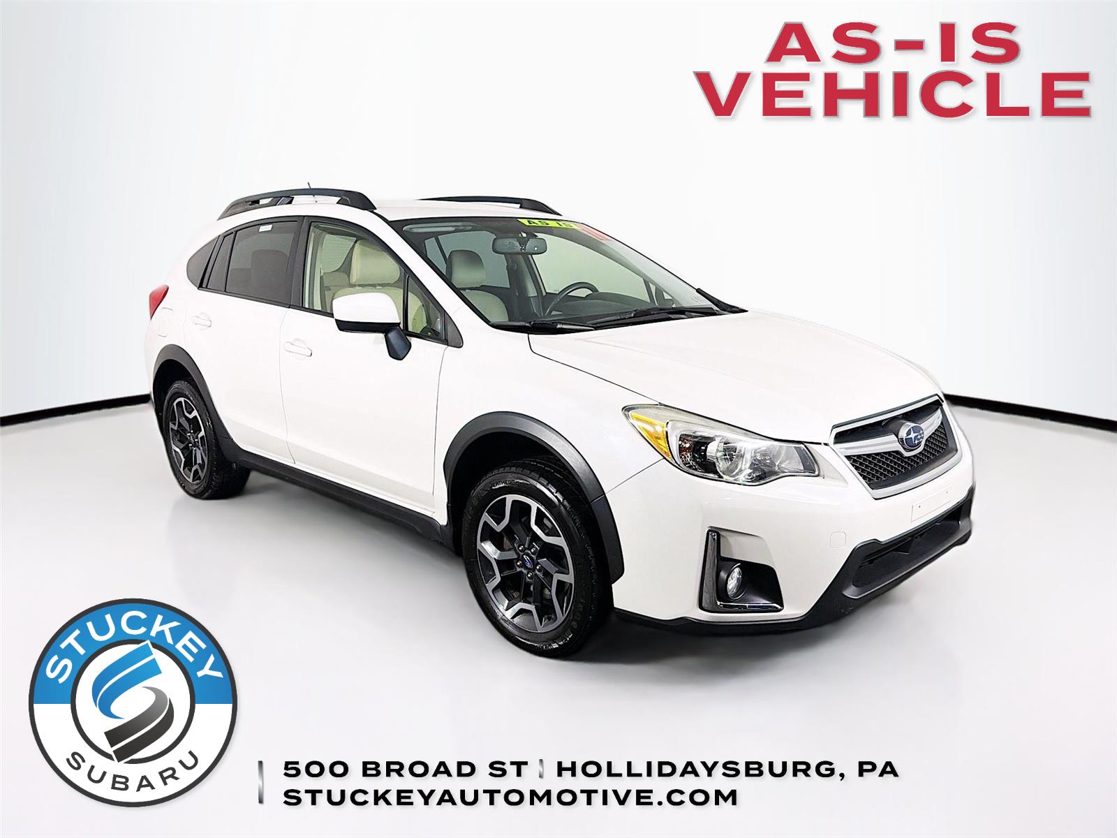 Crystal White Pearl 2016 Subaru Crosstrek Premium AWD SUV / Crossover All-Wheel Drive Continuously Variable Transmission