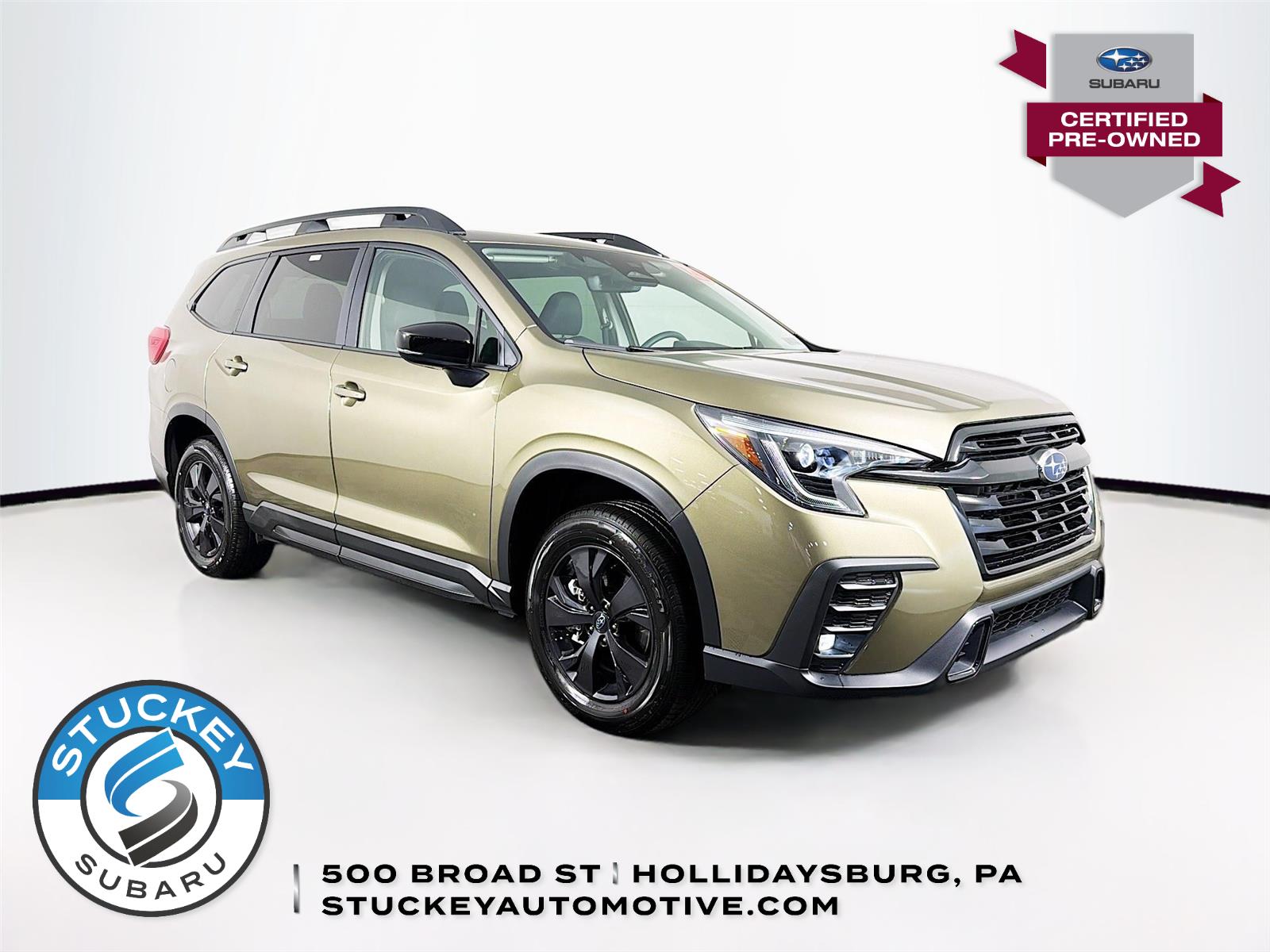 Autumn Green Metallic 2026 Subaru Ascent Premium 8-Passenger AWD SUV / Crossover All-Wheel Drive Continuously Variable Transmission