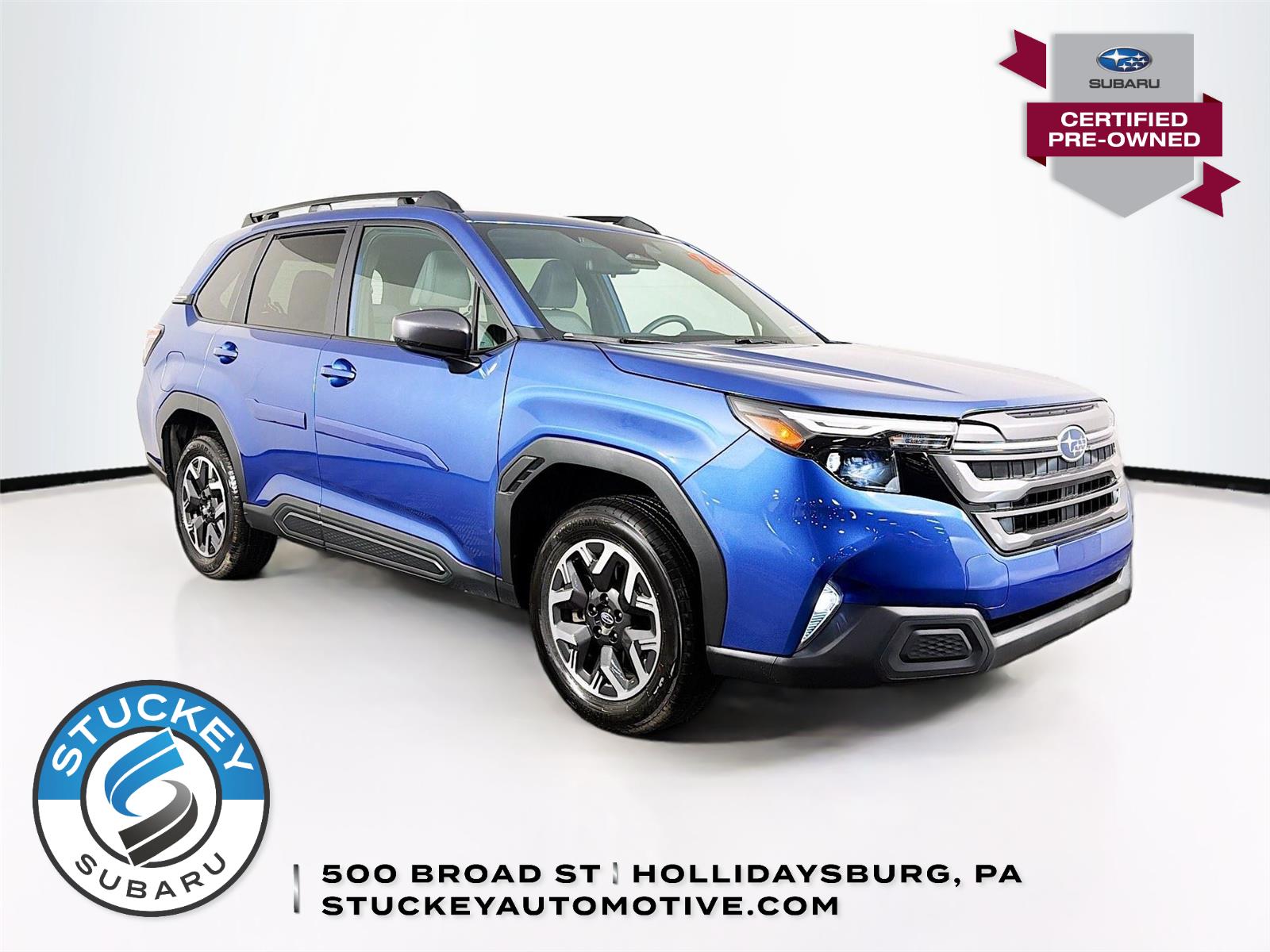 Daybreak Blue Pearl 2026 Subaru Forester Crossover AWD SUV / Crossover All-Wheel Drive Continuously Variable Transmission