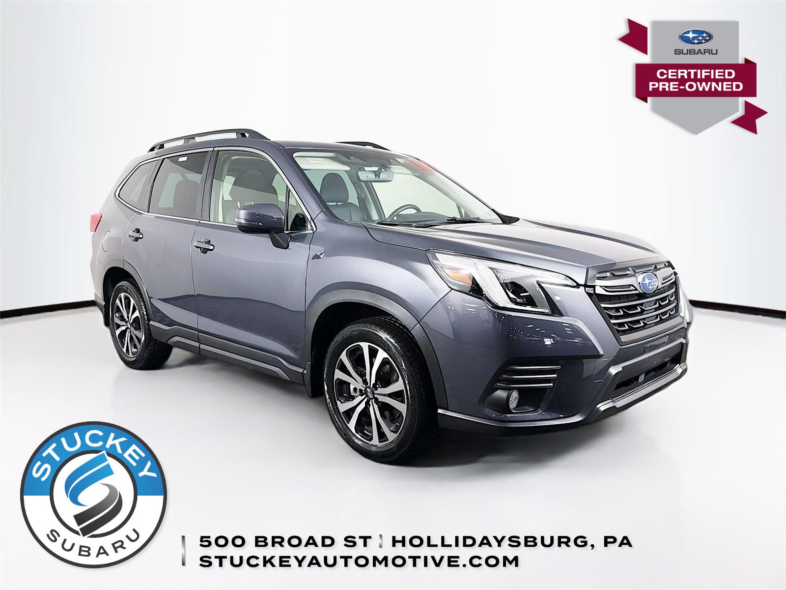 Magnetite Gray Metallic 2023 Subaru Forester Limited Crossover AWD SUV / Crossover All-Wheel Drive Continuously Variable Transmission