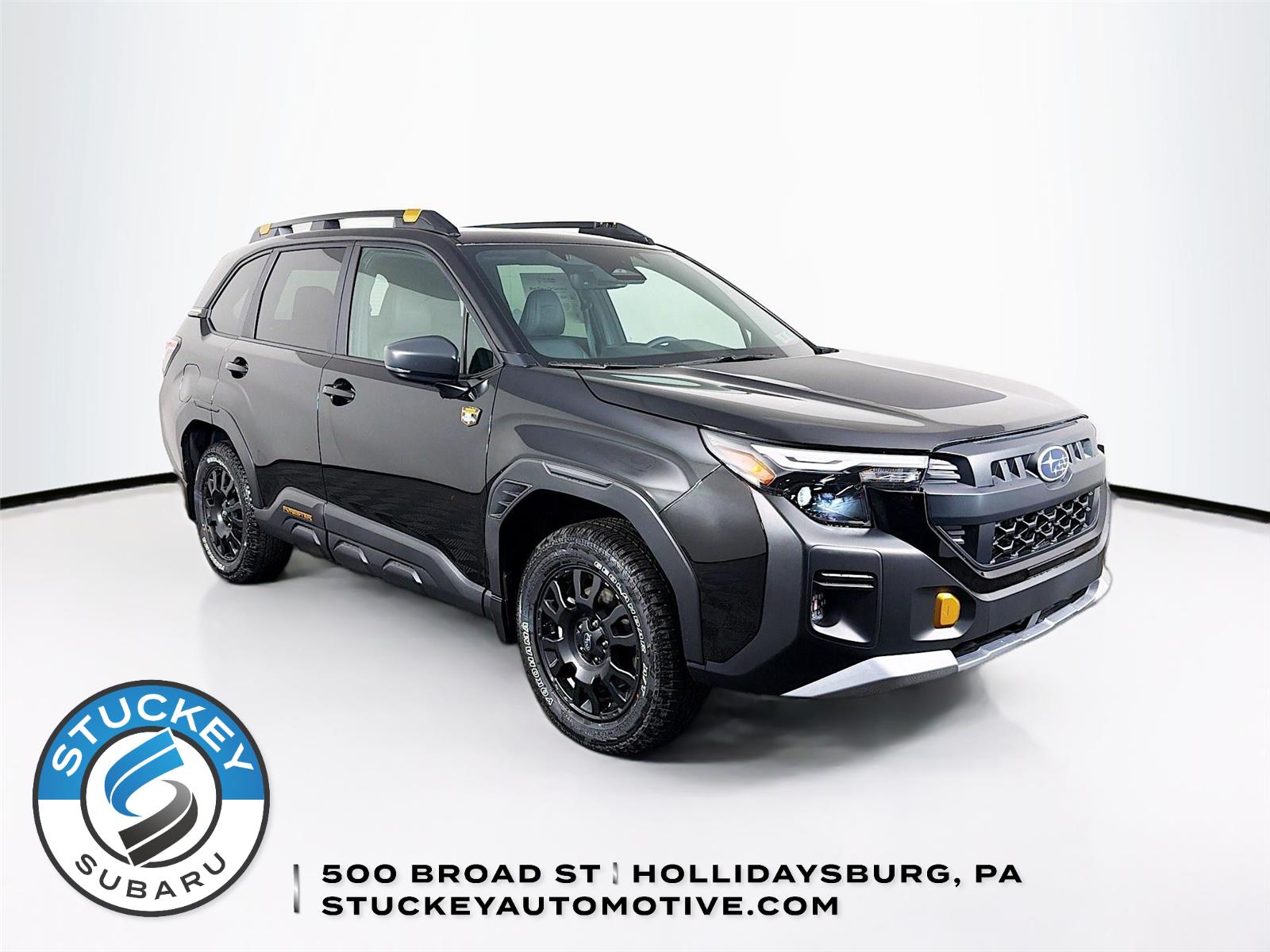 Crystal Black Silica 2026 Subaru Forester SUV / Crossover All-Wheel Drive Continuously Variable Transmission