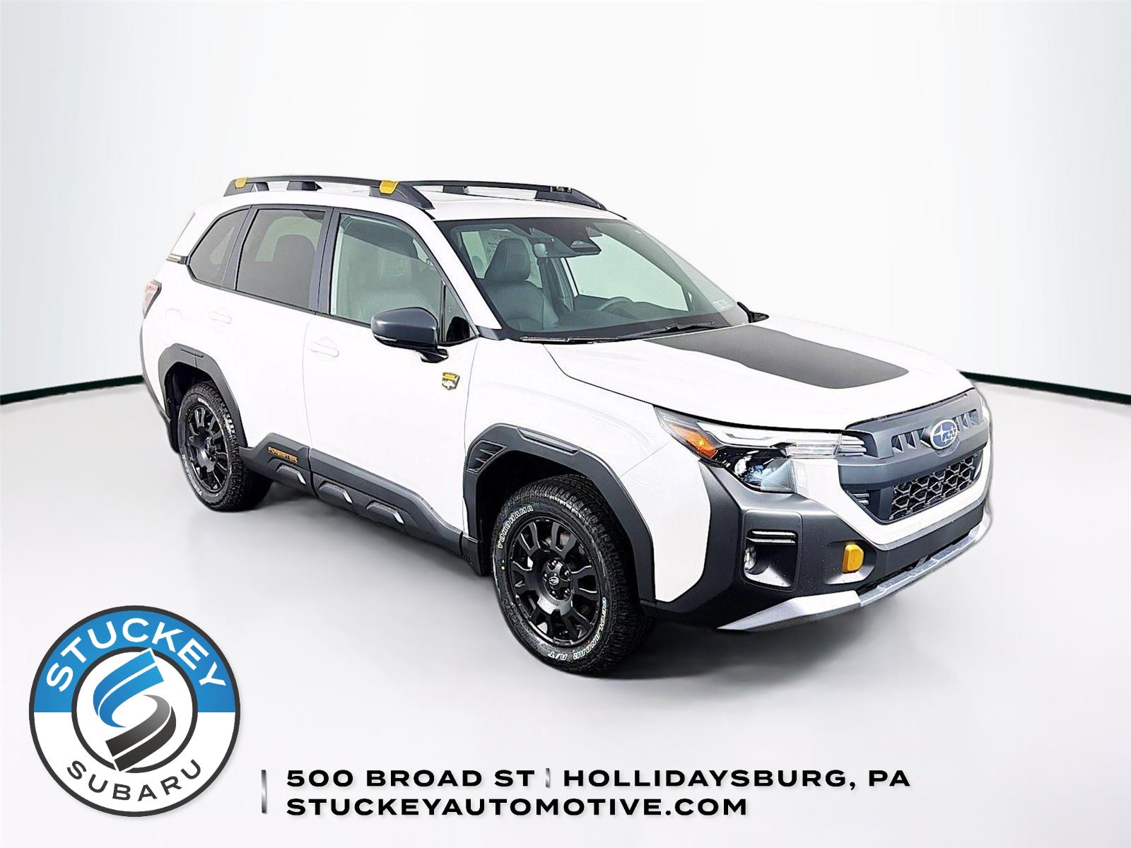 Crystal White Pearl 2026 Subaru Forester Wilderness Crossover AWD SUV / Crossover All-Wheel Drive Continuously Variable Transmission