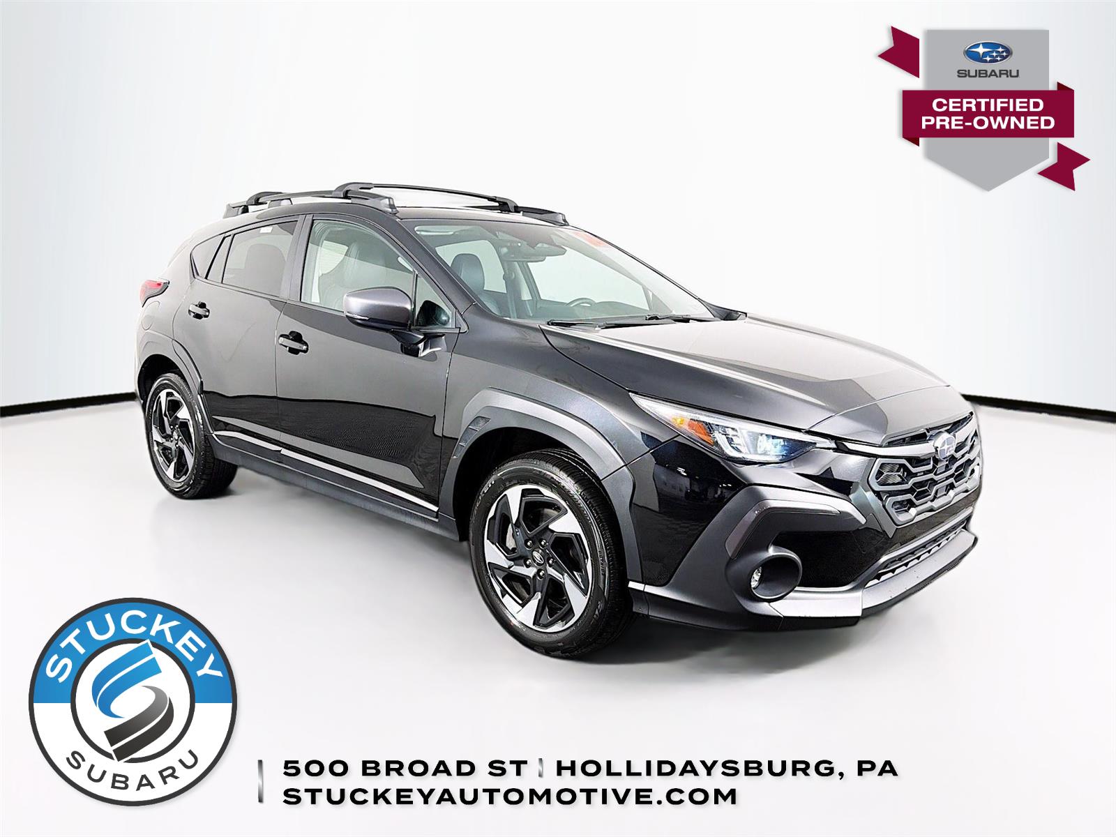 Crystal Black Silica 2024 Subaru Crosstrek Limited AWD SUV / Crossover All-Wheel Drive Continuously Variable Transmission