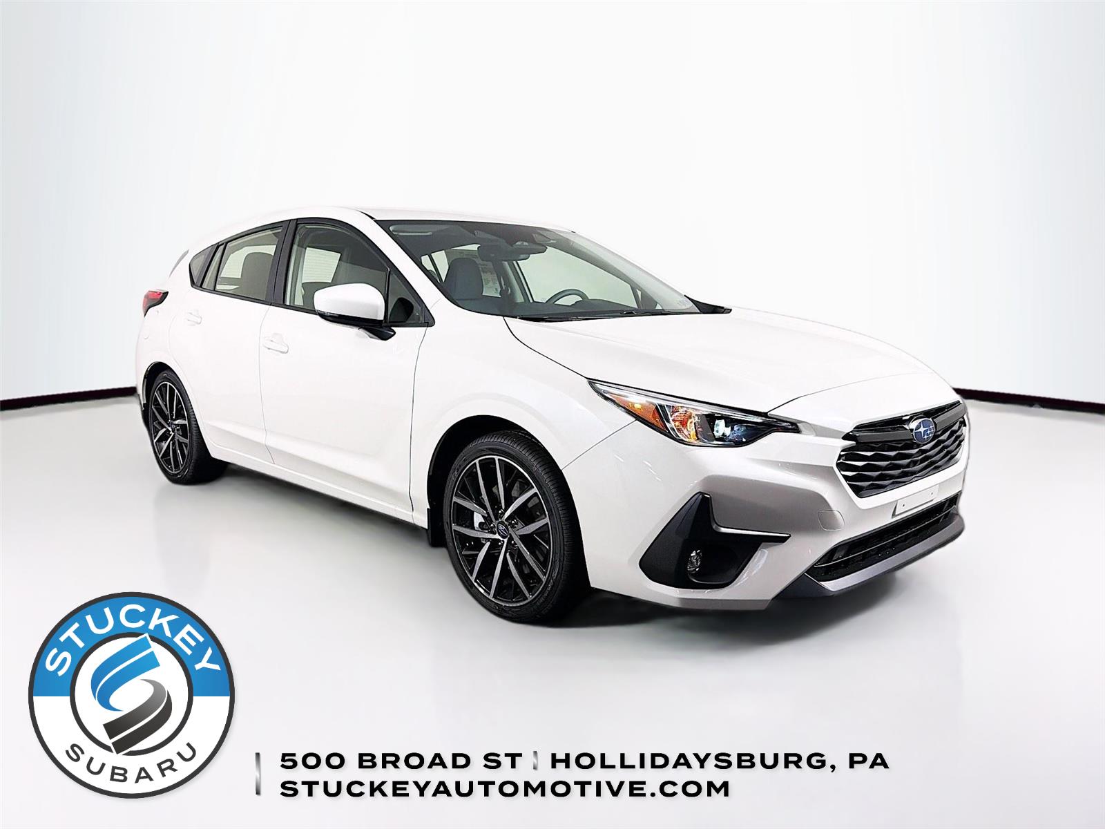 Crystal White Pearl 2026 Subaru Impreza Sport AWD Wagon All-Wheel Drive Continuously Variable Transmission