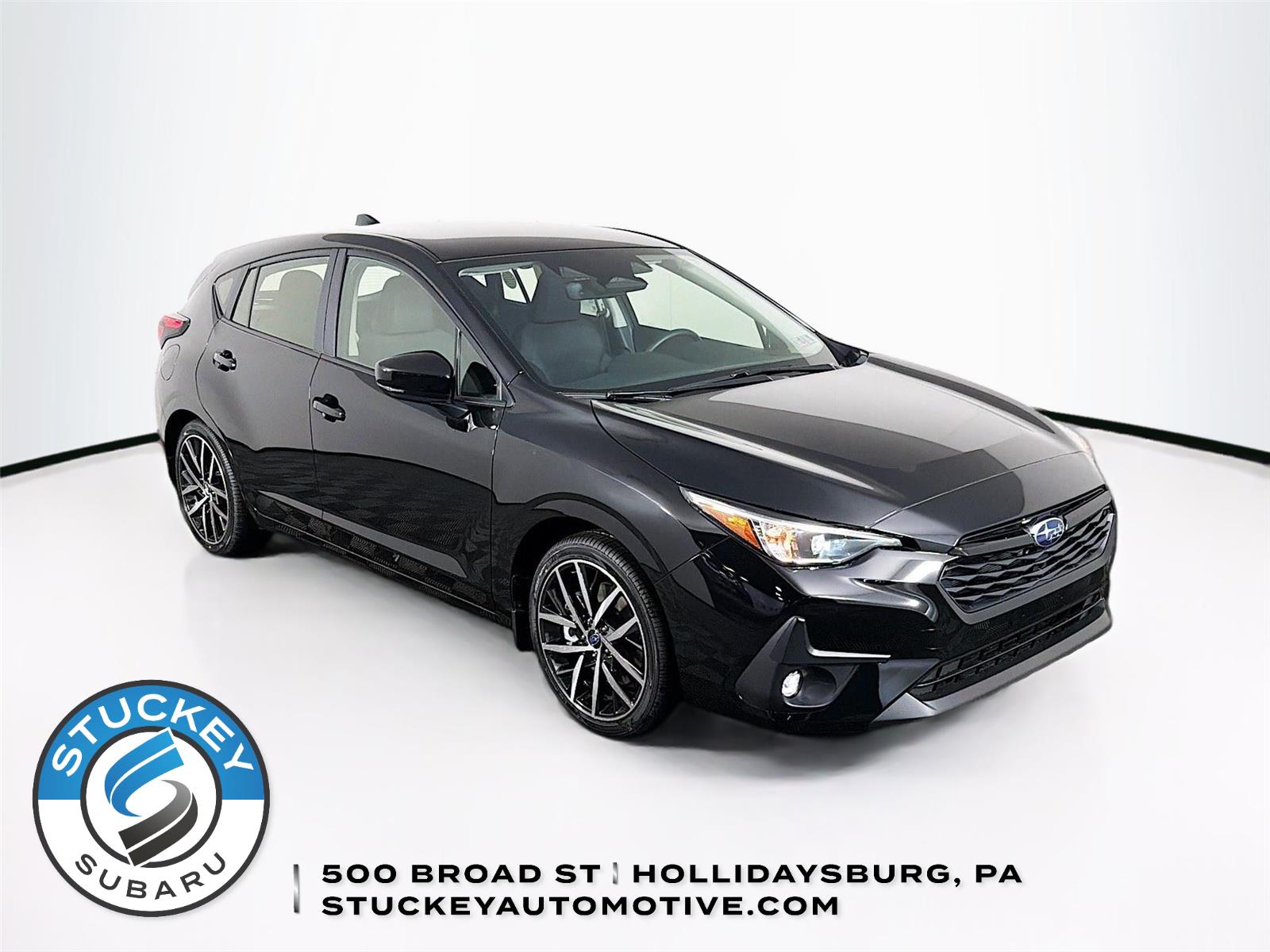 Crystal Black Silica 2026 Subaru Impreza Sport AWD Wagon All-Wheel Drive Continuously Variable Transmission