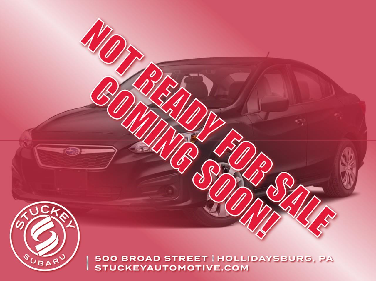 Crystal White Pearl 2019 Subaru Impreza Sedan Continuously Variable Transmission