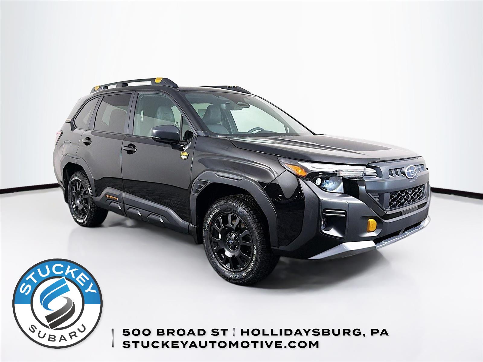 Crystal Black Silica 2026 Subaru Forester Wilderness Crossover AWD SUV / Crossover All-Wheel Drive Continuously Variable Transmission