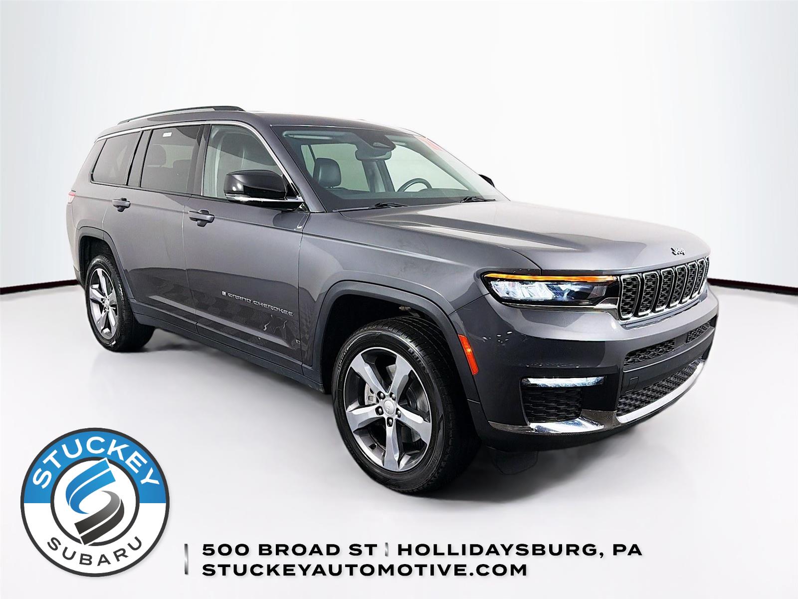 Baltic Gray Metallic Clearcoat 2021 Jeep Grand Cherokee L Limited 4WD SUV / Crossover Four-Wheel Drive 8-Speed Automatic
