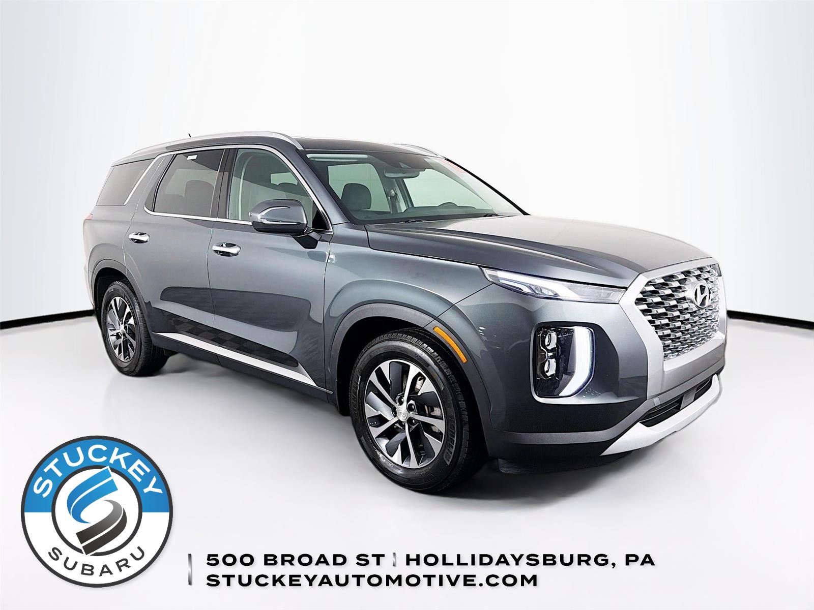 Gray (Steel Graphite) 2021 Hyundai Palisade SEL AWD SUV / Crossover All-Wheel Drive Automatic