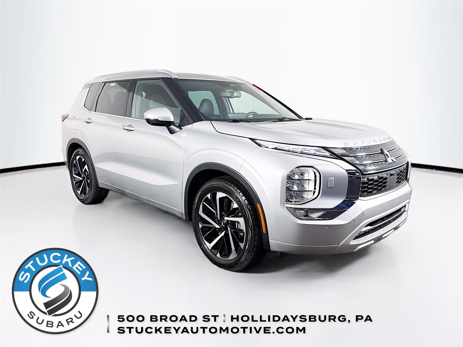 Alloy Silver Metallic 2022 Mitsubishi Outlander SEL S-AWC SUV / Crossover All-Wheel Drive Continuously Variable Transmission