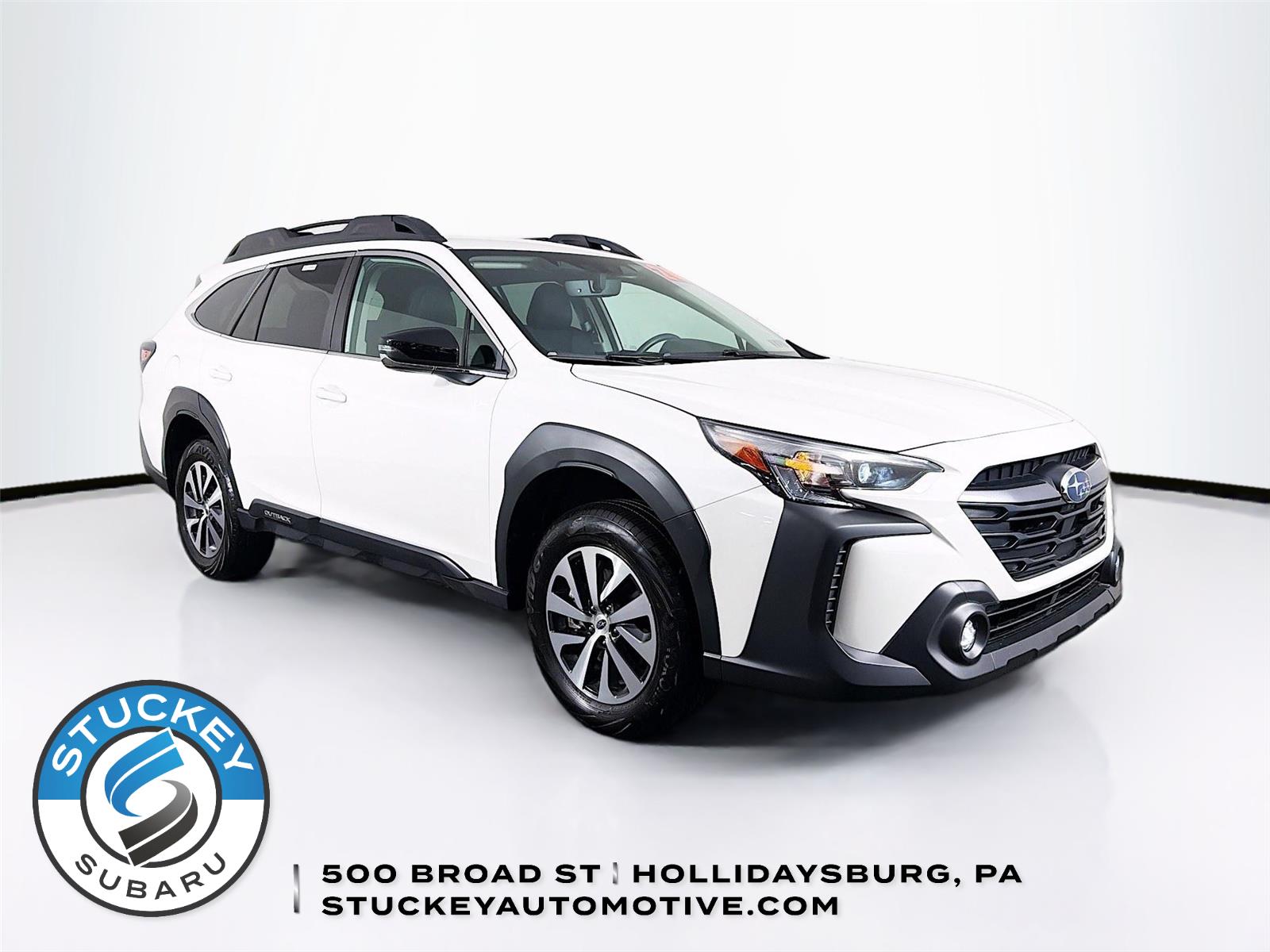 Crystal White Pearl 2024 Subaru Outback Premium AWD SUV / Crossover All-Wheel Drive Continuously Variable Transmission