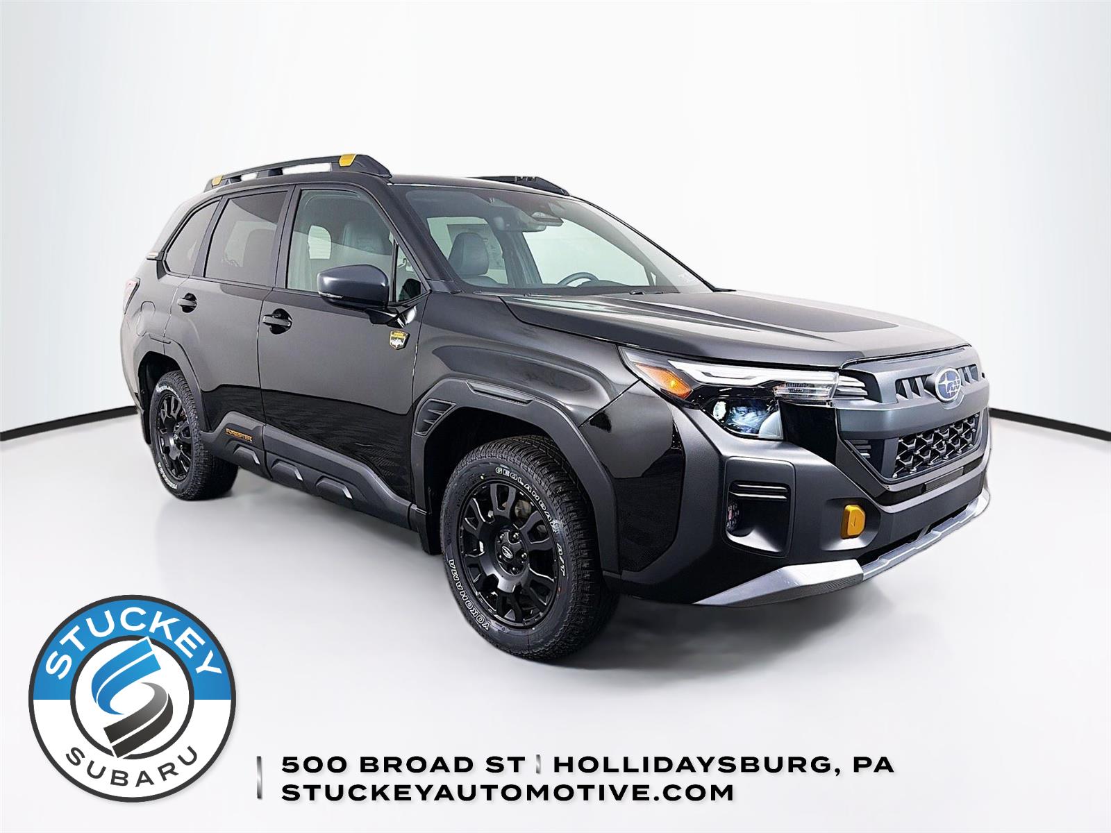 Crystal Black Silica 2026 Subaru Forester Wilderness Crossover AWD SUV / Crossover All-Wheel Drive Continuously Variable Transmission