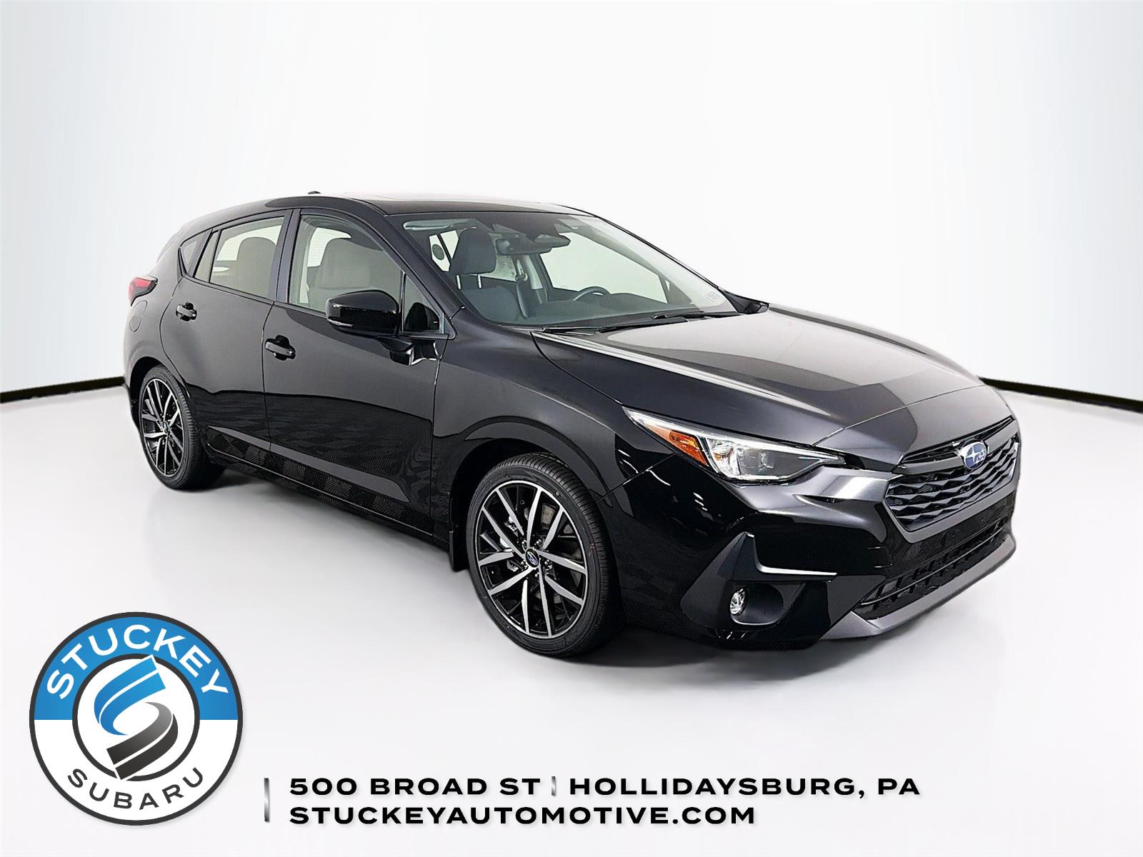Crystal Black Silica 2026 Subaru Impreza Sport AWD Wagon All-Wheel Drive Continuously Variable Transmission