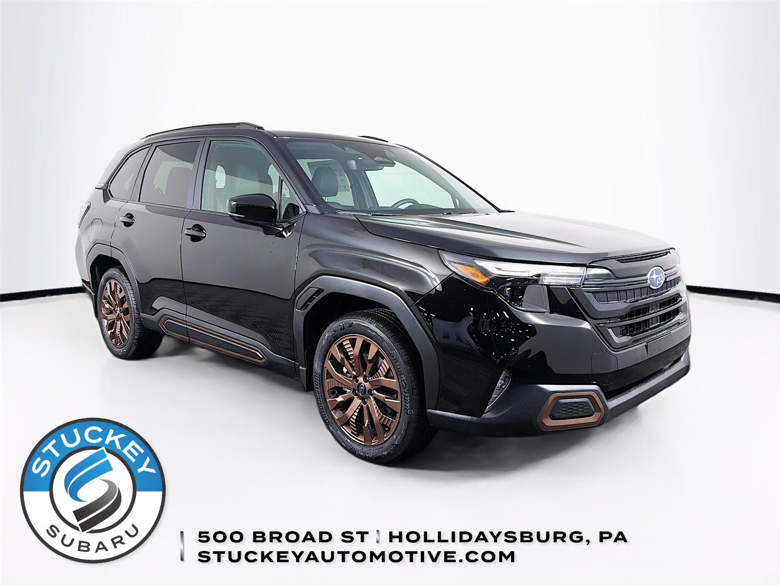 Crystal Black Silica 2026 Subaru Forester Sport Crossover AWD SUV / Crossover All-Wheel Drive Continuously Variable Transmission