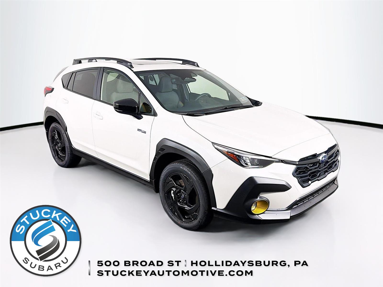 Crystal White Pearl 2026 Subaru Crosstrek Hybrid Sport AWD SUV / Crossover All-Wheel Drive Continuously Variable Transmission