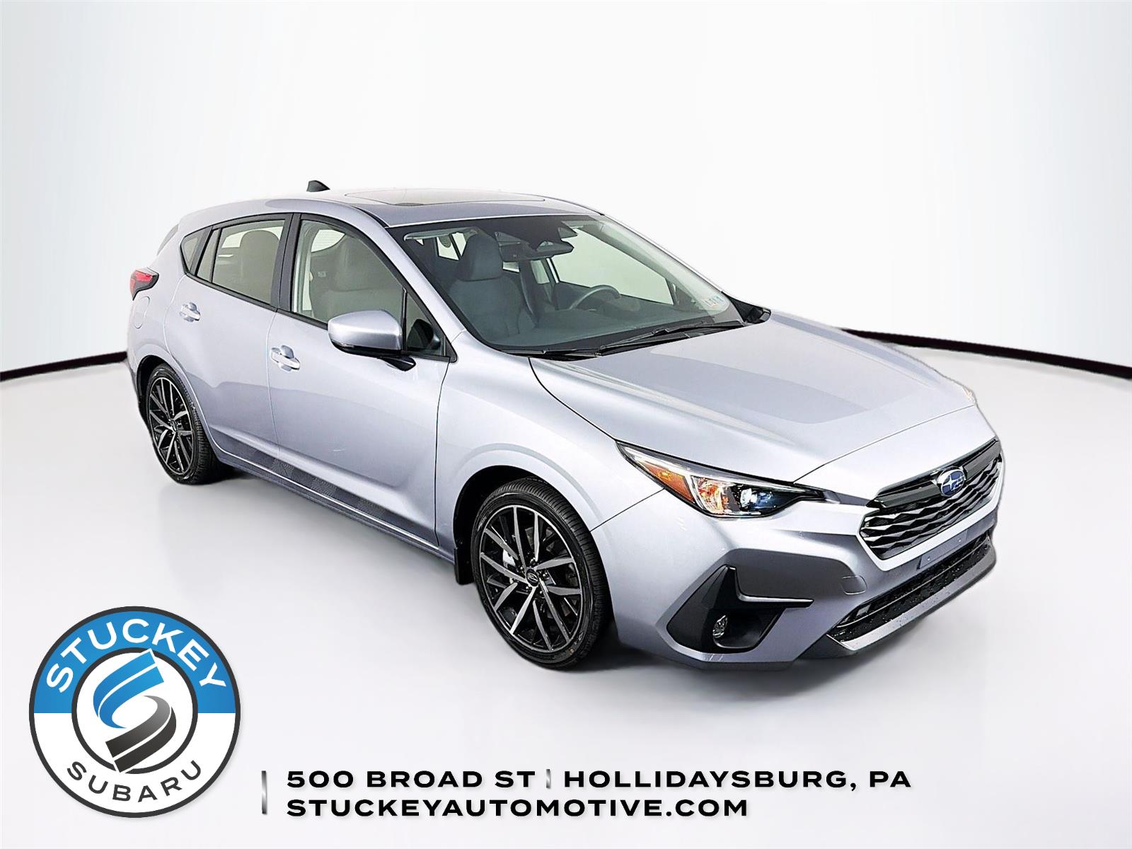 Ice Silver Metallic 2026 Subaru Impreza Sport AWD Wagon All-Wheel Drive Continuously Variable Transmission