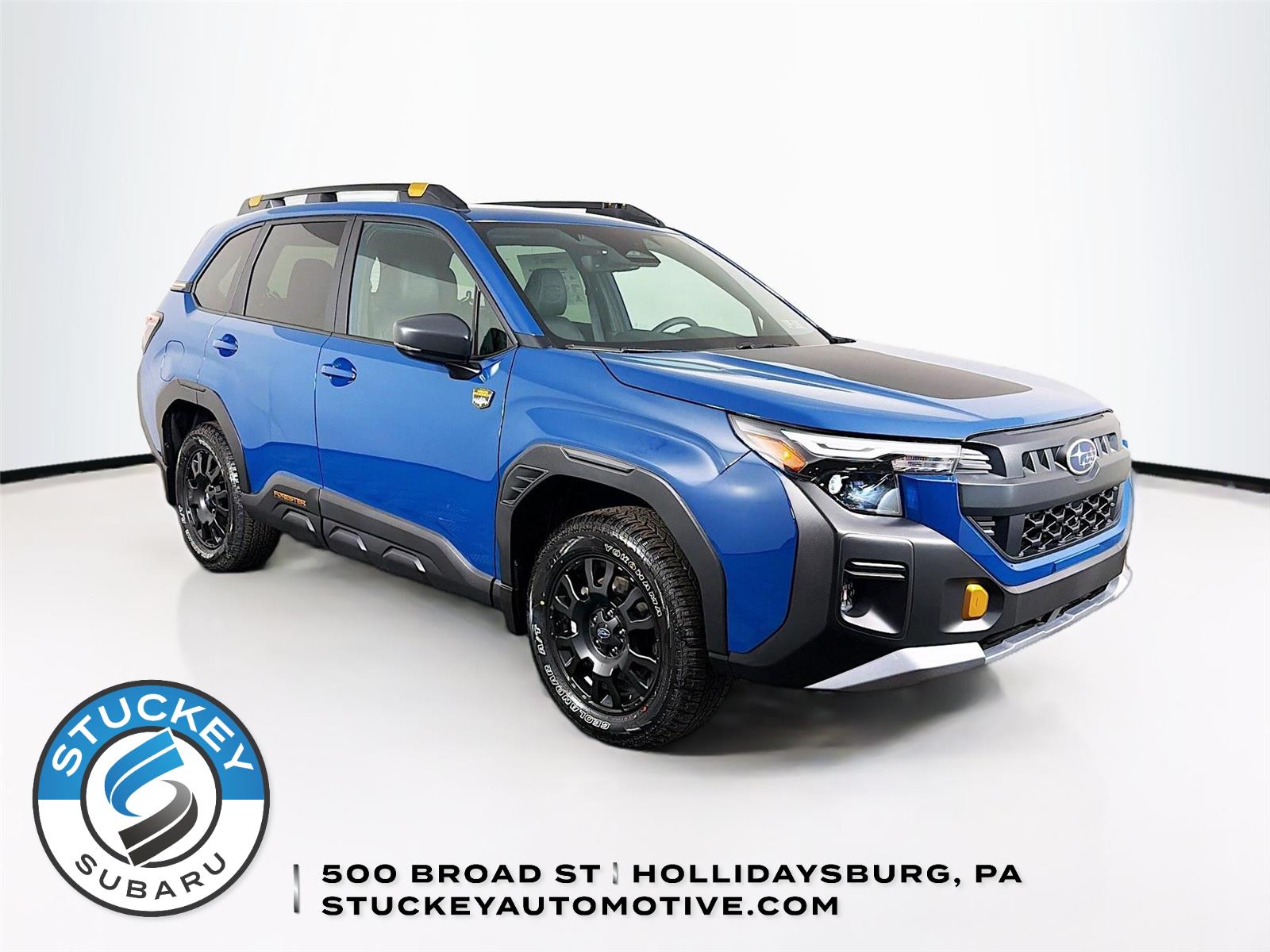 Geyser Blue 2026 Subaru Forester Wilderness Crossover AWD SUV / Crossover All-Wheel Drive Continuously Variable Transmission