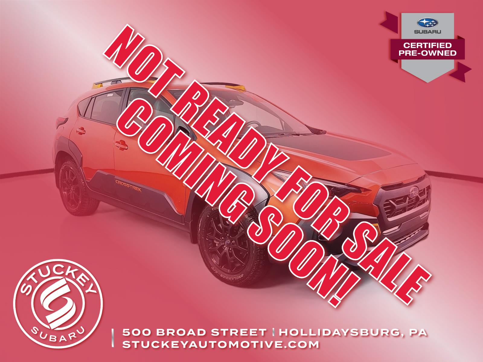 Lithium Red Pearl 2025 Subaru Crosstrek Wilderness AWD SUV / Crossover All-Wheel Drive Continuously Variable Transmission