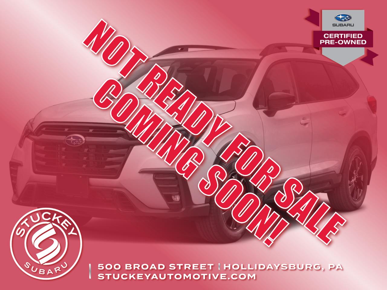 Crimson Red Pearl 2026 Subaru Ascent Premium 7-Passenger AWD SUV / Crossover All-Wheel Drive Continuously Variable Transmission