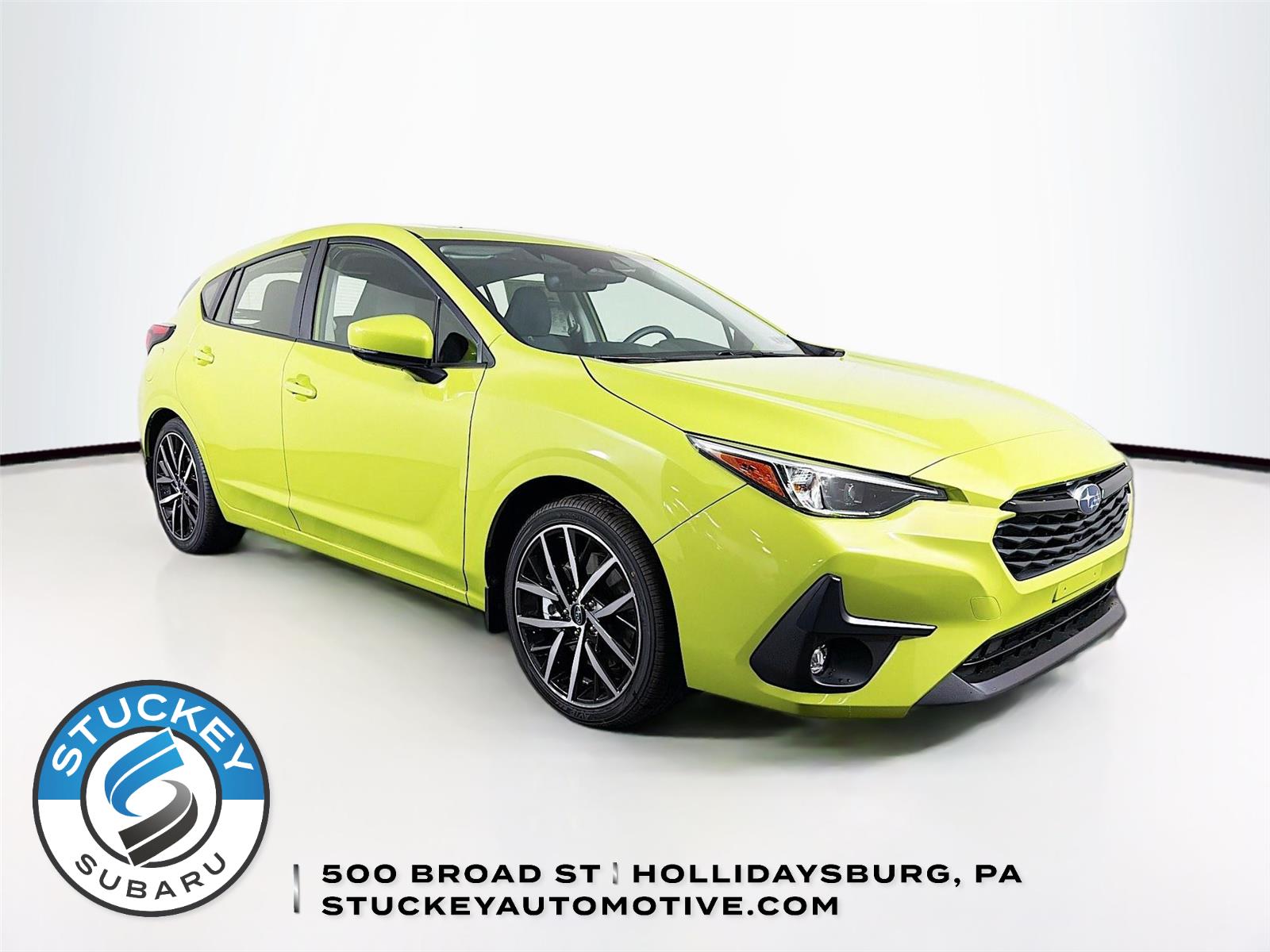 Citron Yellow Pearl 2026 Subaru Impreza Sport AWD Wagon All-Wheel Drive Continuously Variable Transmission