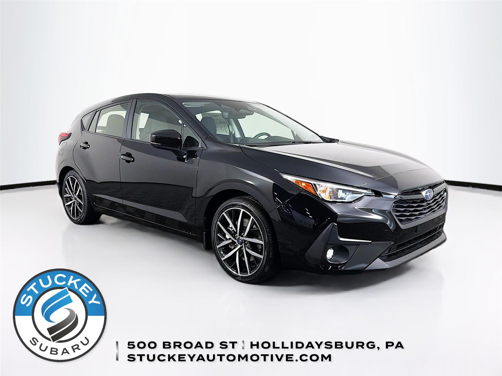 Crystal Black Silica 2026 Subaru Impreza Sport AWD Wagon All-Wheel Drive Continuously Variable Transmission