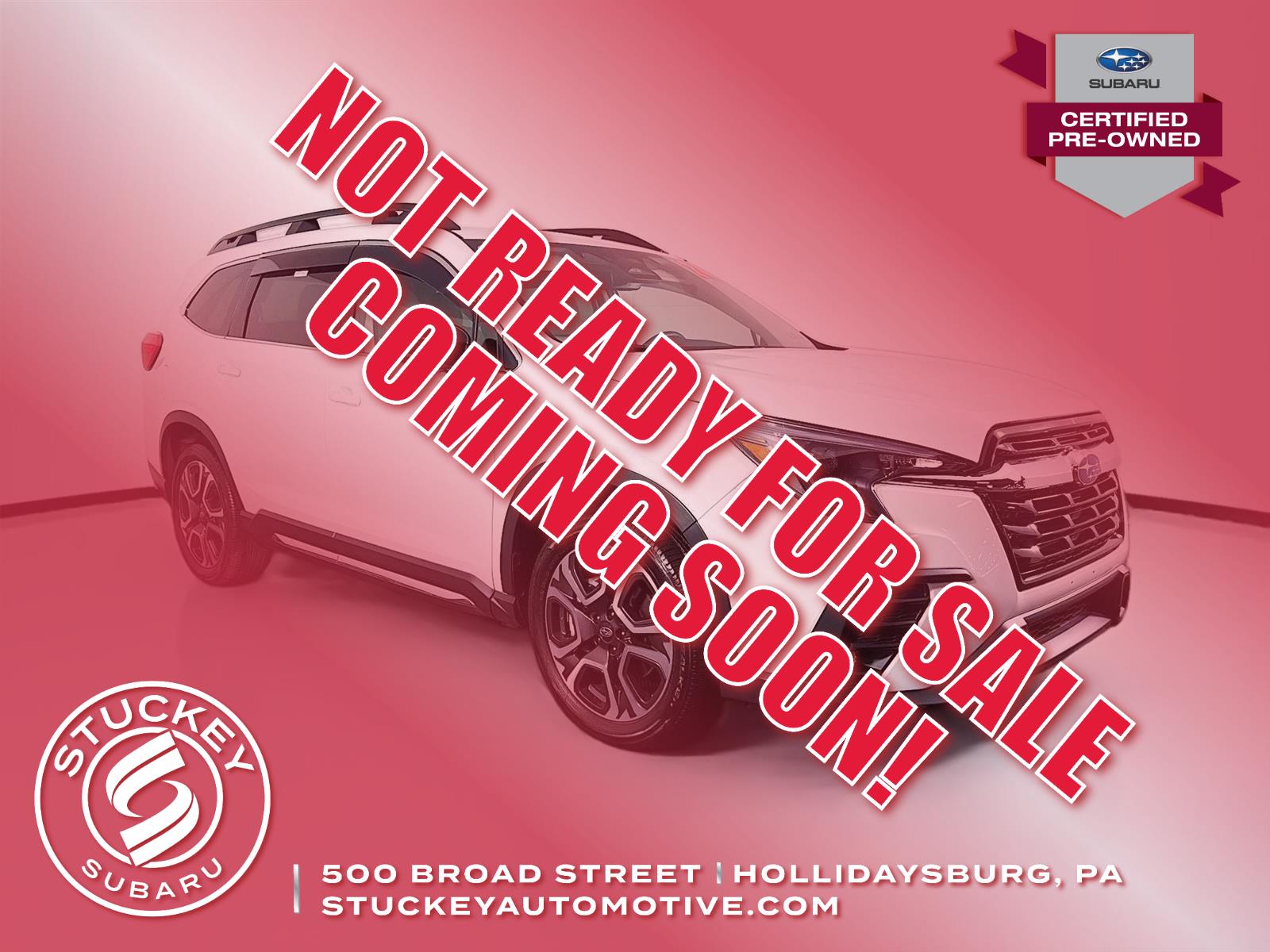 Crystal White Pearl 2024 Subaru Ascent Limited 8-Passenger AWD SUV / Crossover All-Wheel Drive Continuously Variable Transmission