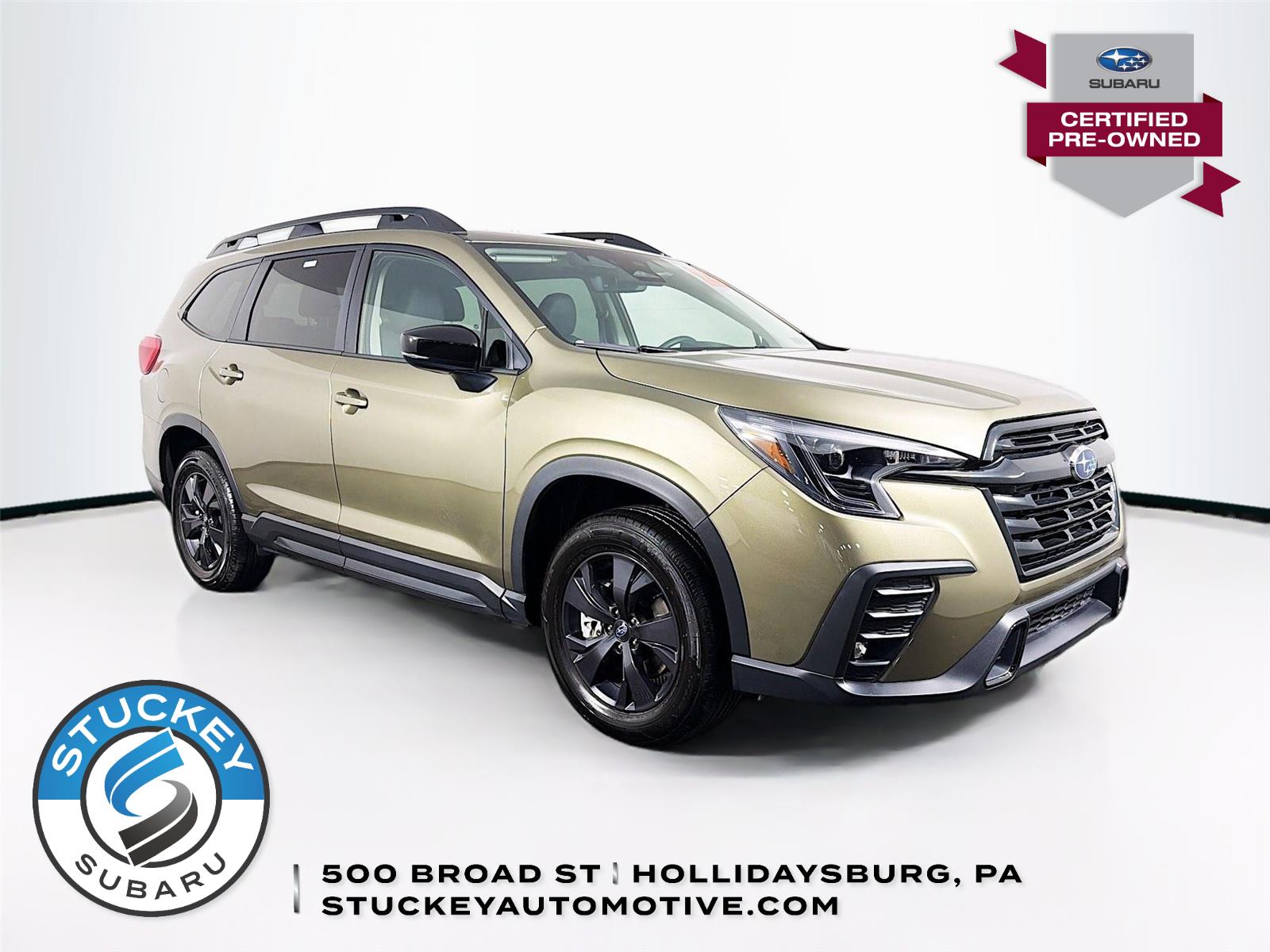 Autumn Green Metallic 2026 Subaru Ascent Premium 8-Passenger AWD SUV / Crossover All-Wheel Drive Continuously Variable Transmission