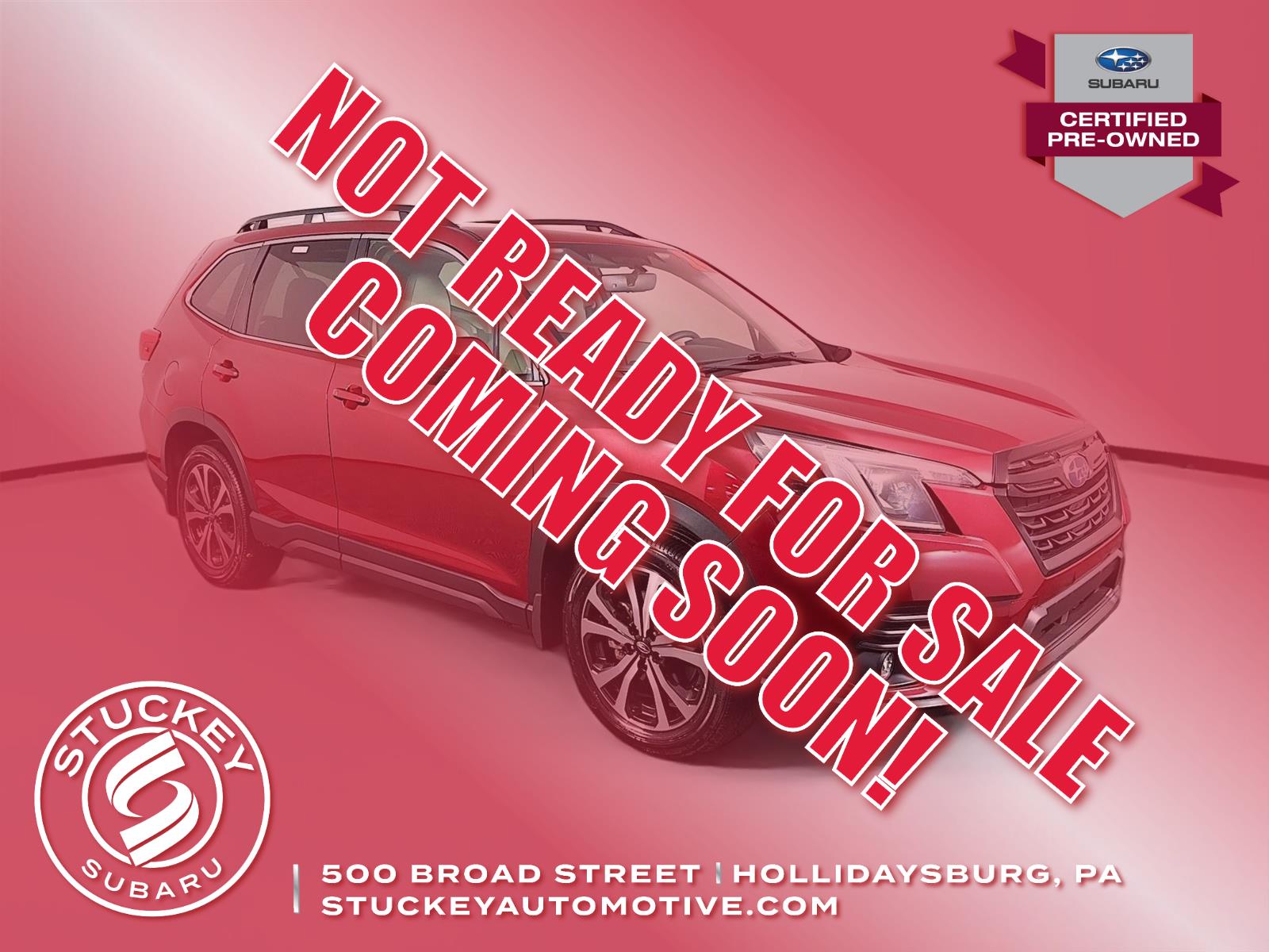 Crimson Red Pearl 2024 Subaru Forester Limited Crossover AWD SUV / Crossover All-Wheel Drive Continuously Variable Transmission