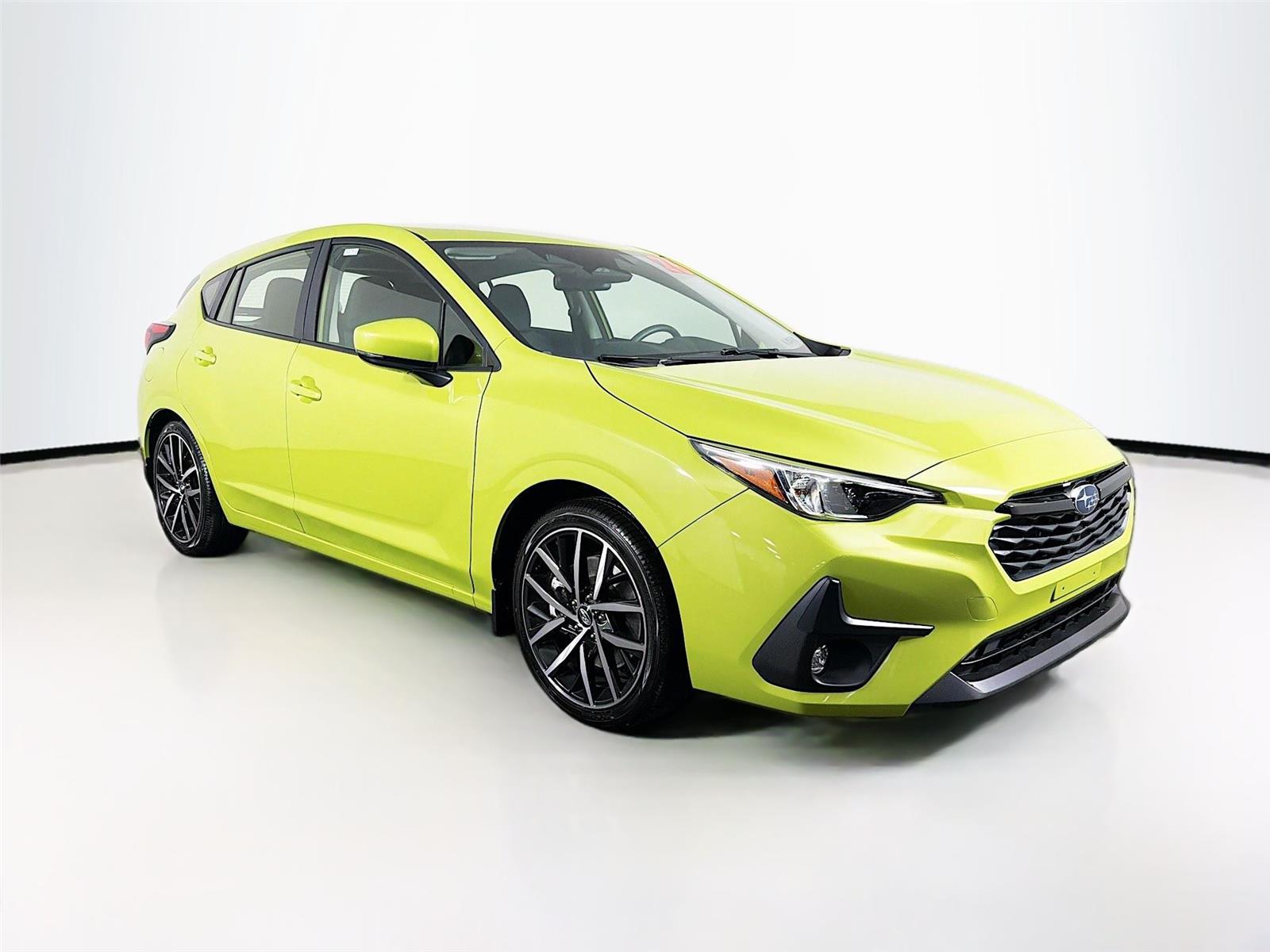 Citron Yellow Pearl 2026 Subaru Impreza Sport AWD Wagon All-Wheel Drive Continuously Variable Transmission