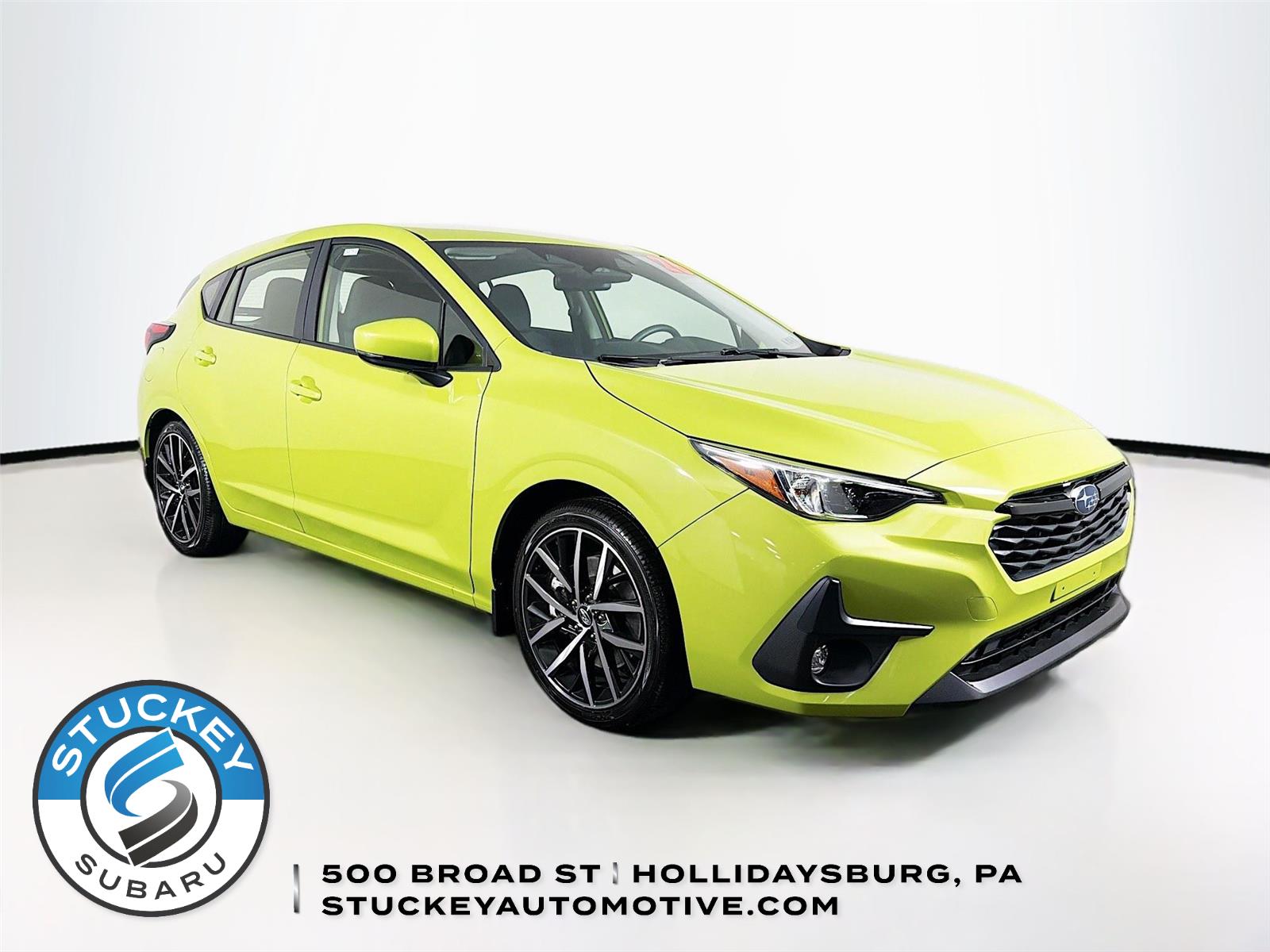 Citron Yellow Pearl 2026 Subaru Impreza Wagon All-Wheel Drive Continuously Variable Transmission