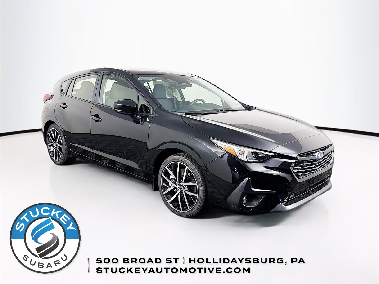 Crystal Black Silica 2026 Subaru Impreza Sport AWD Wagon All-Wheel Drive Continuously Variable Transmission