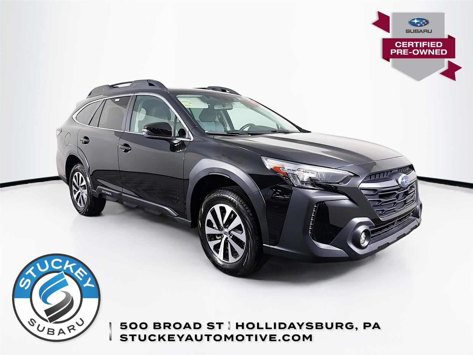 Crystal Black Silica 2025 Subaru Outback Premium AWD SUV / Crossover All-Wheel Drive Continuously Variable Transmission
