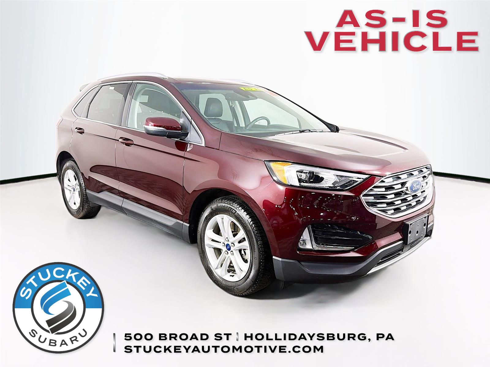 Red (Burgundy Velvet Metallic Tinted Clearcoat) 2020 Ford Edge SEL AWD SUV / Crossover All-Wheel Drive 8-Speed Automatic